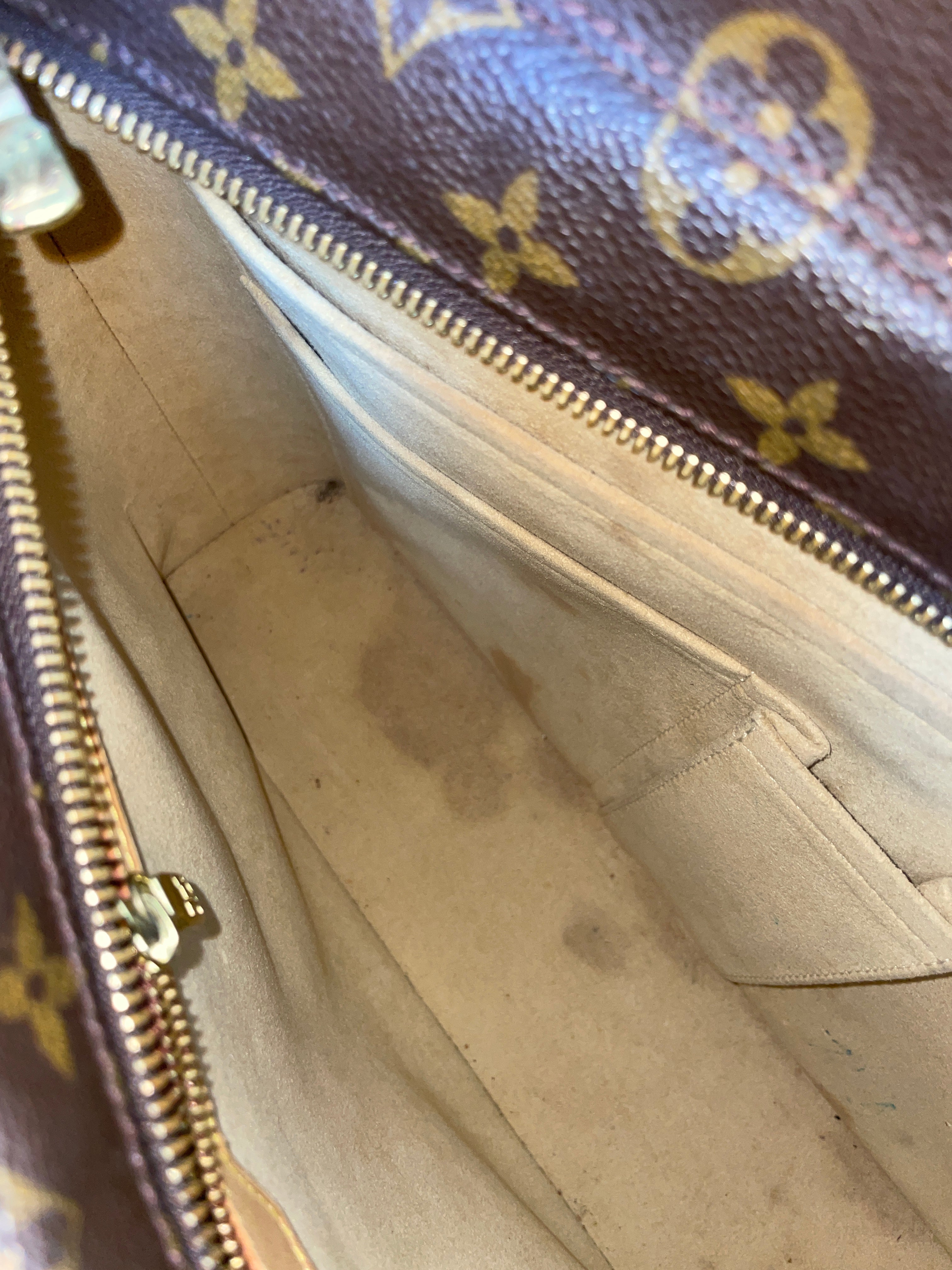 Louis Vuitton Luco Shoulder Tote Bag Used
