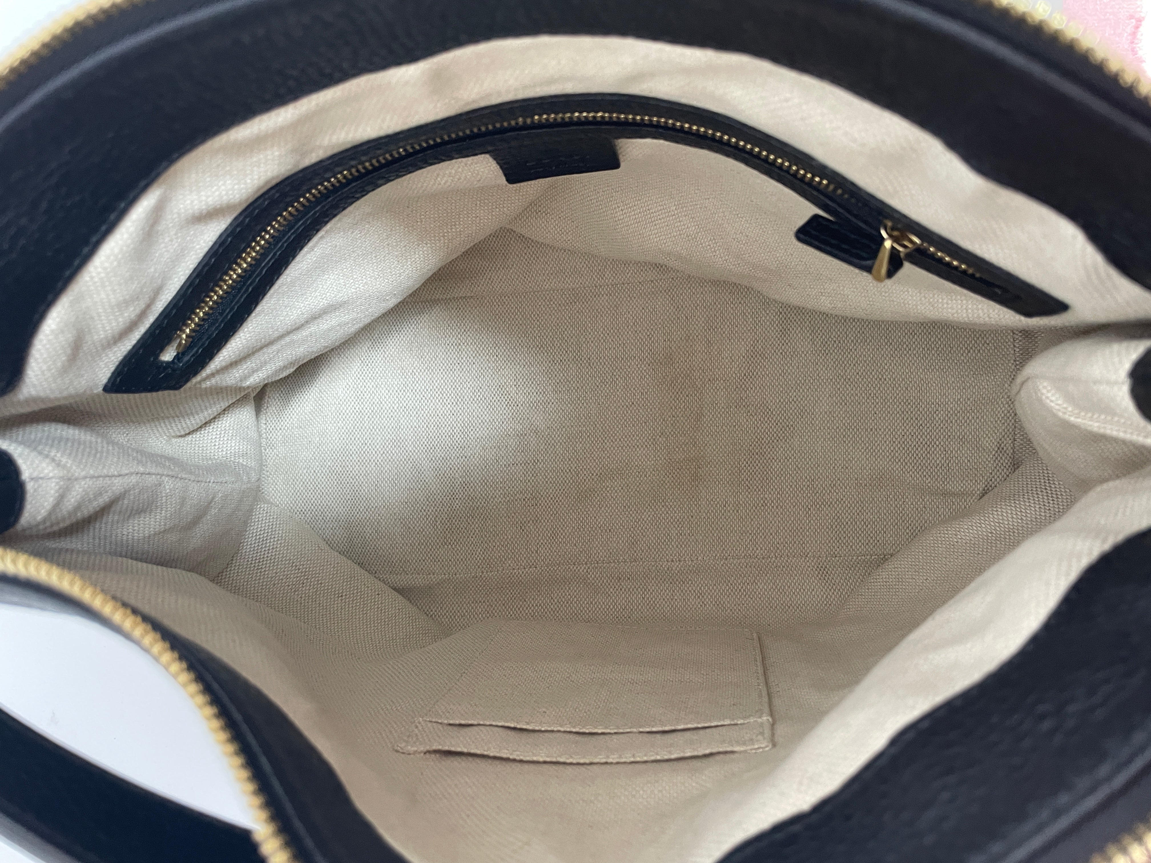 Gucci Soho Two Way Shoulder Bag Black (Missing Strap) Used