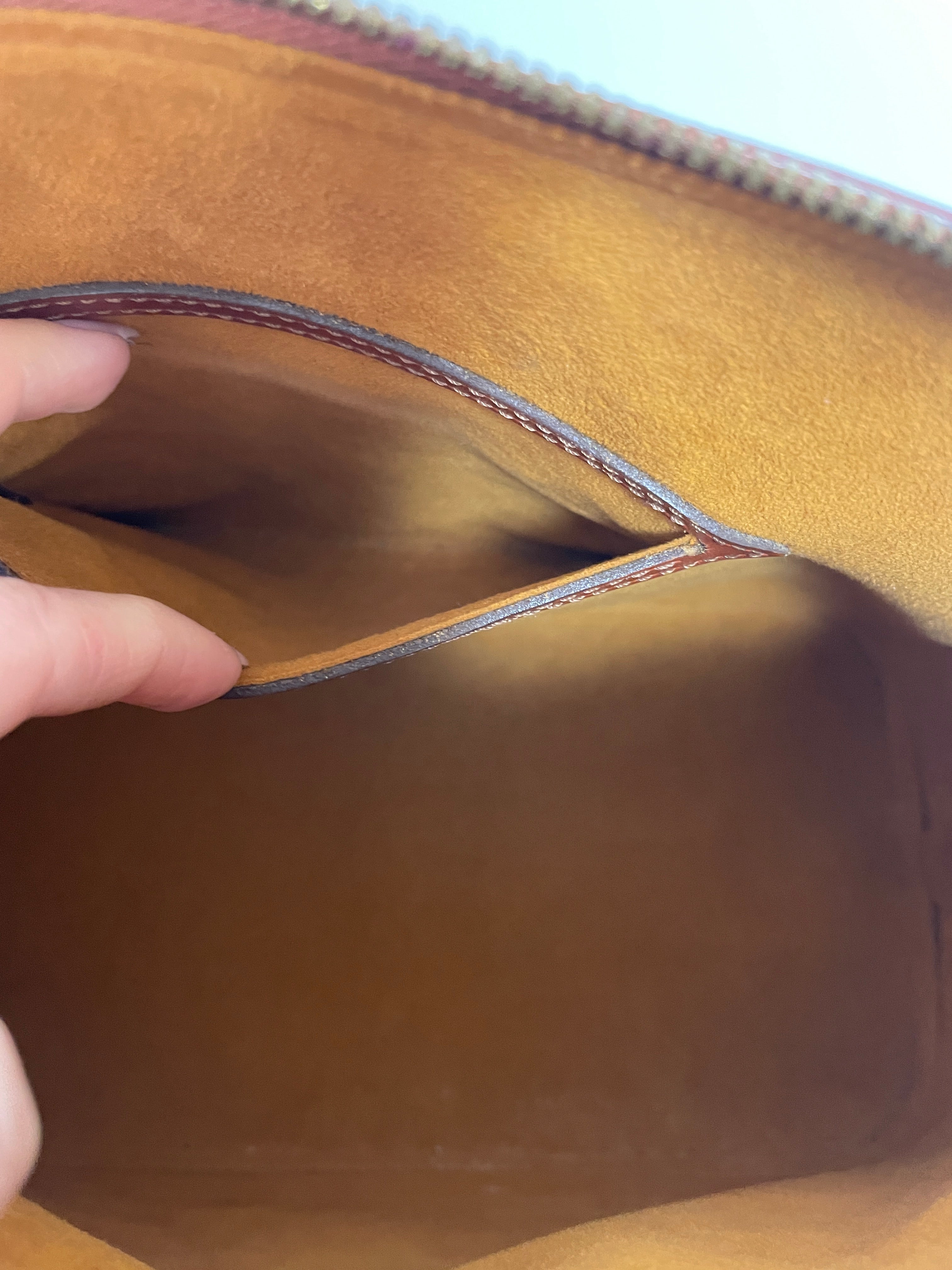 Louis Vuitton Alma PM Kenya Brown Epi Handbag Used