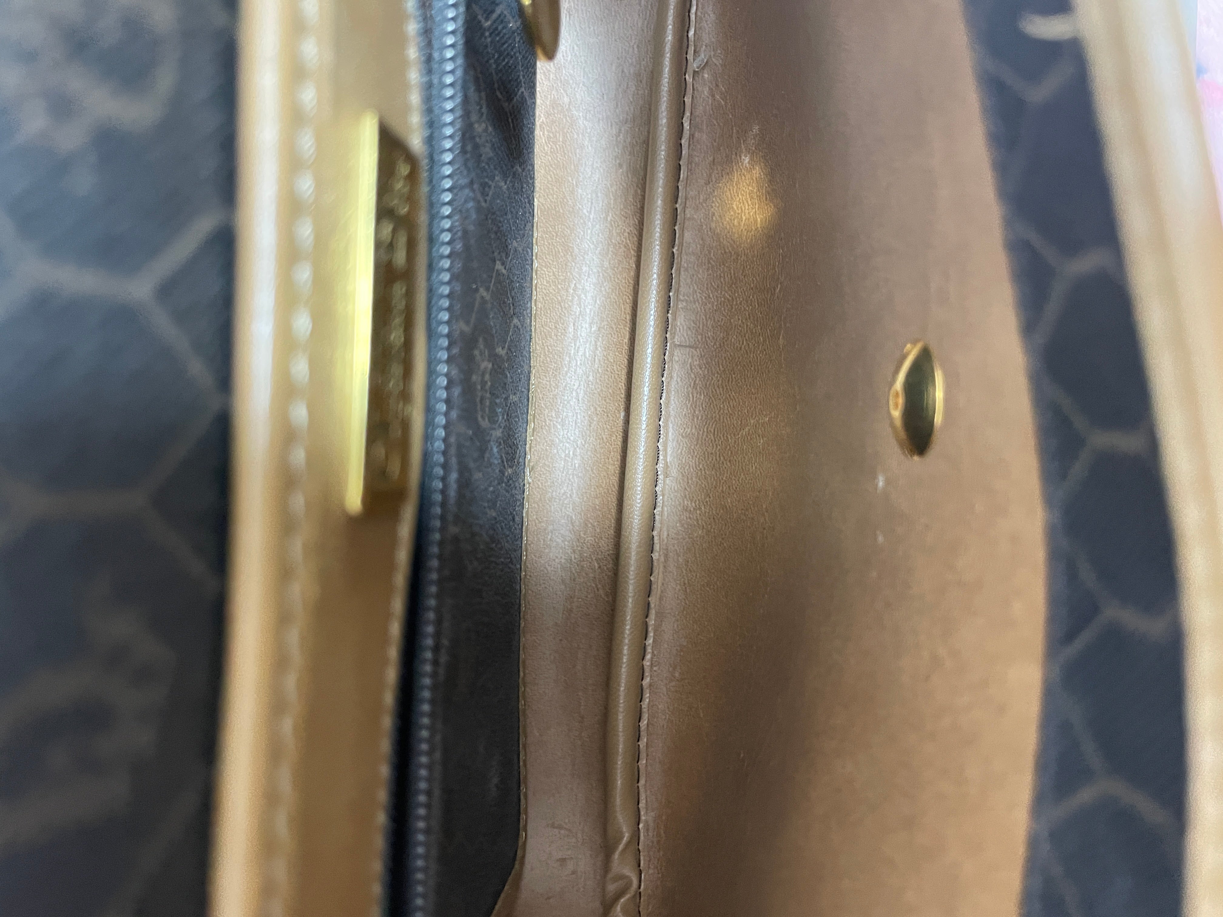 Dior Vintage Honeycomb Shoulder Bag Used