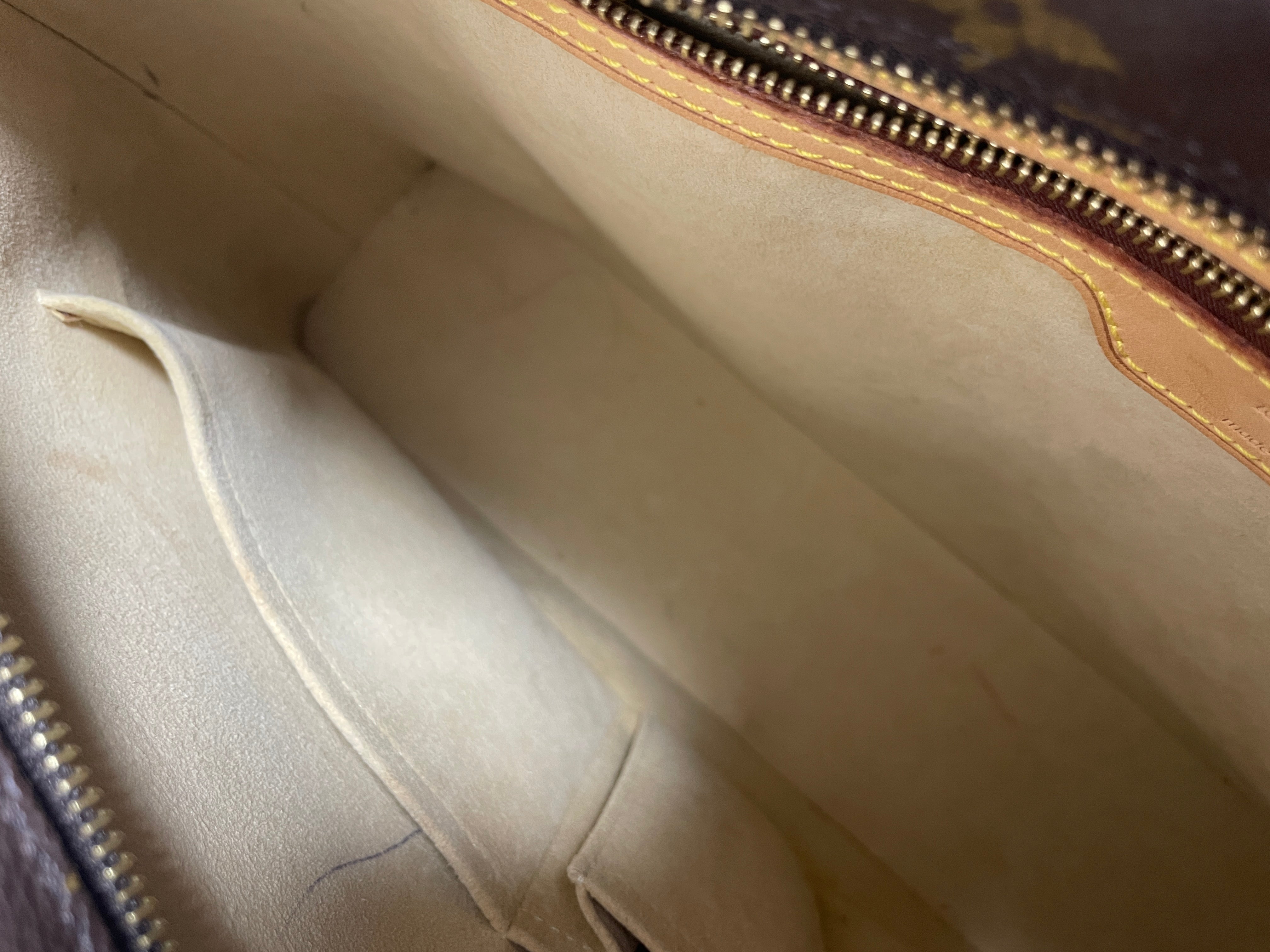 Louis Vuitton Luco Shoulder Tote Bag Used