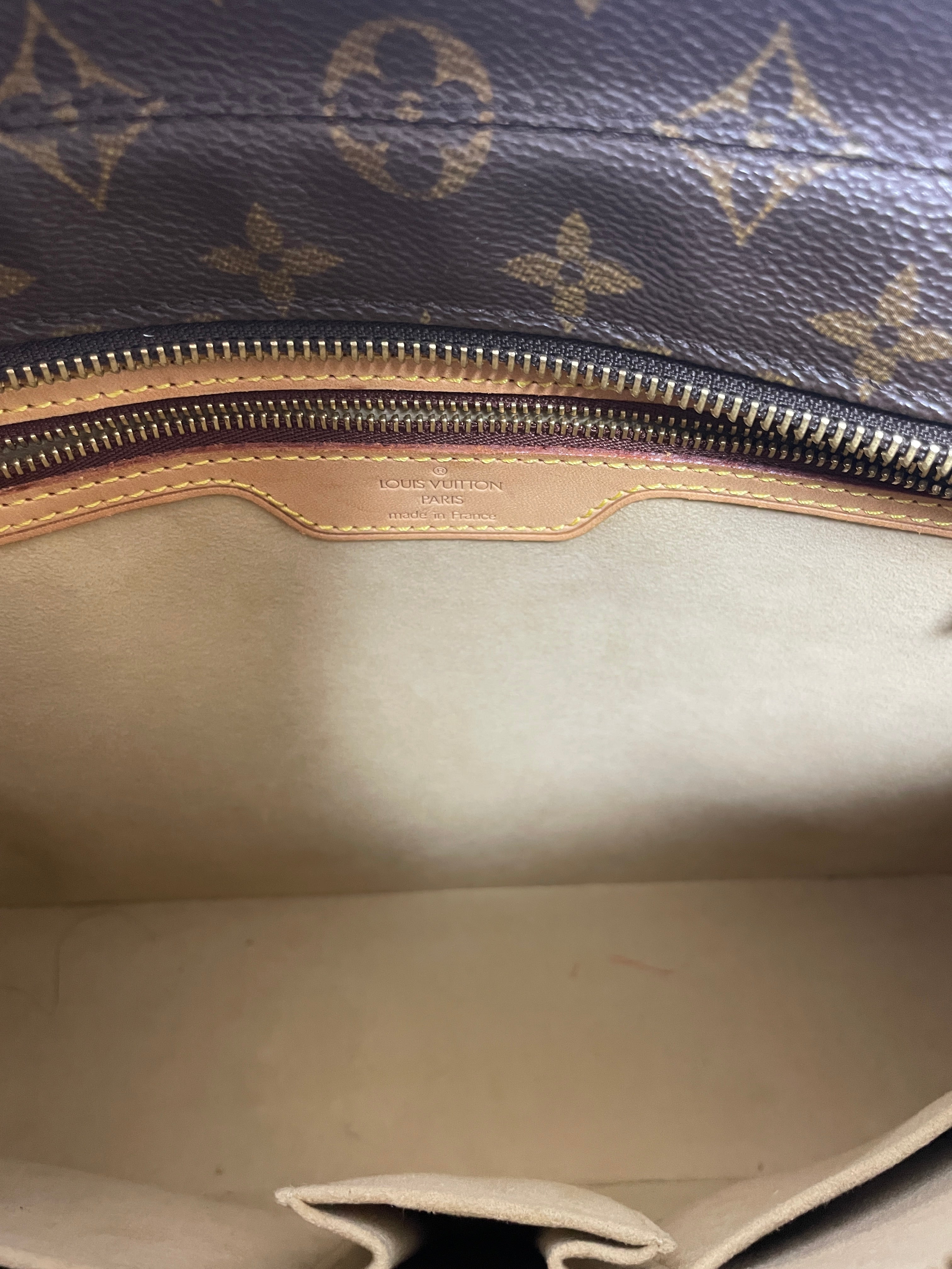 Louis Vuitton Luco Shoulder Tote Bag Used