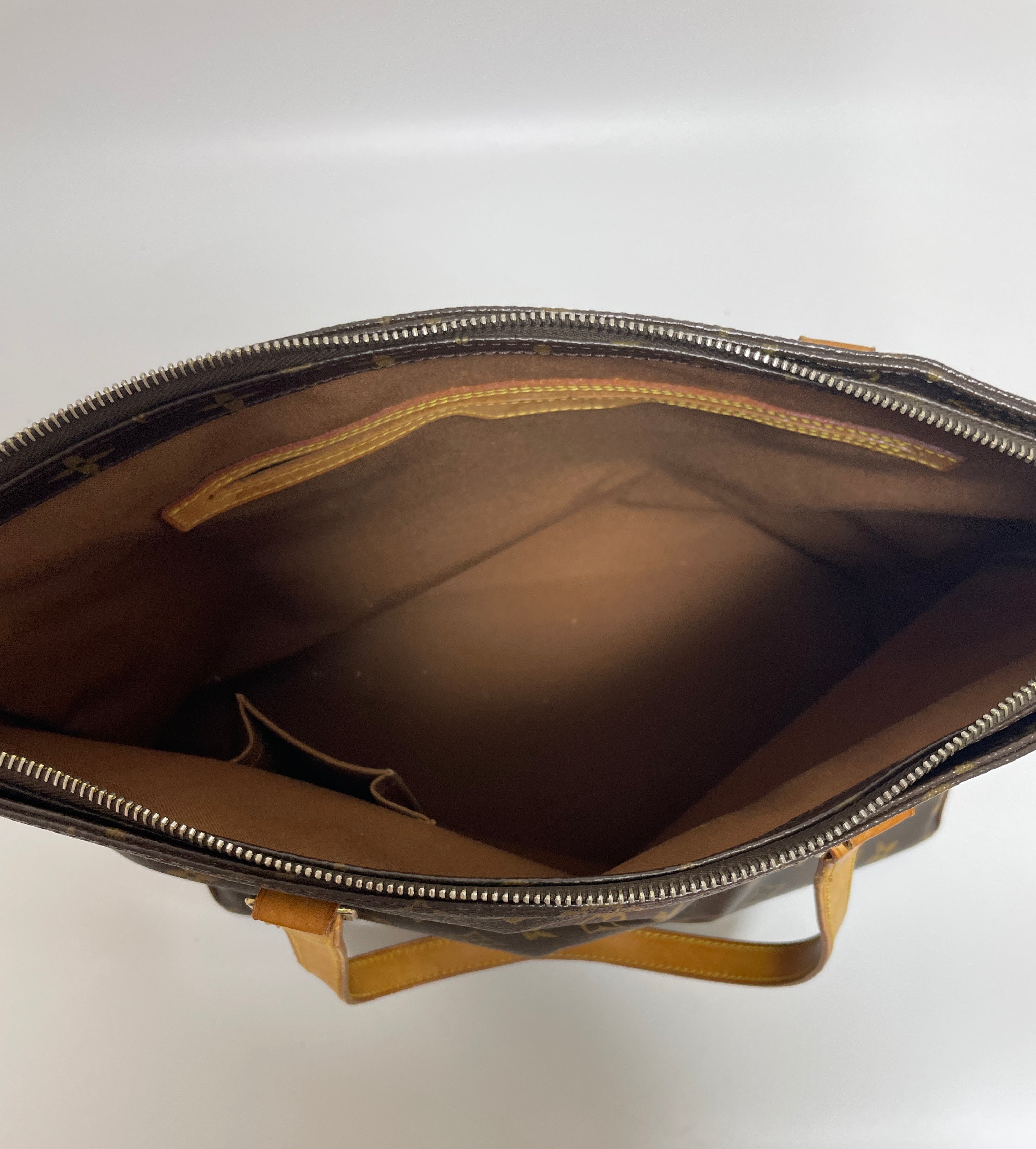 Louis Vuitton Cabas Mezzo Shoulder Bag Used
