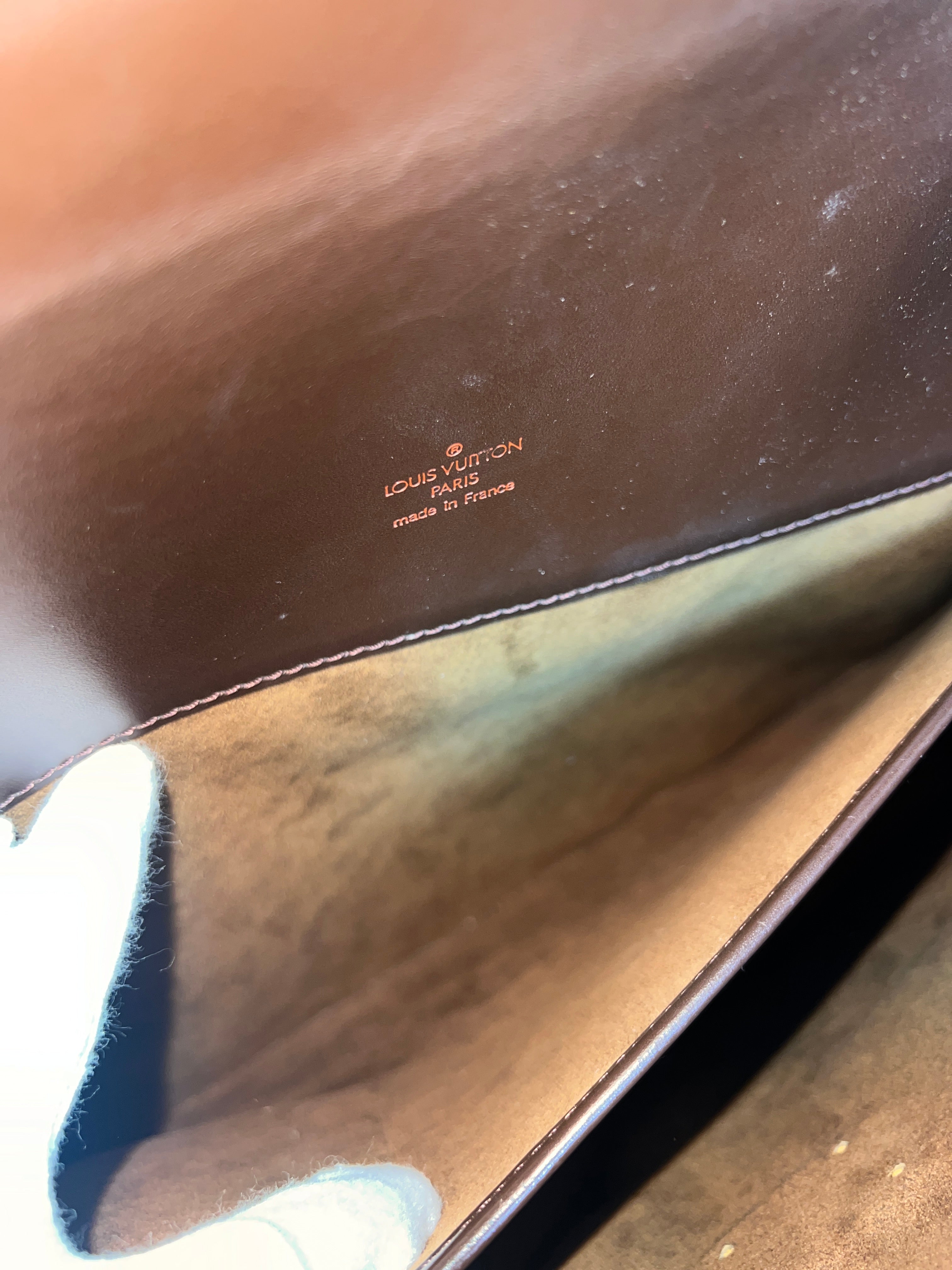Louis Vuitton Altona Damier Ebene Briefcase Used