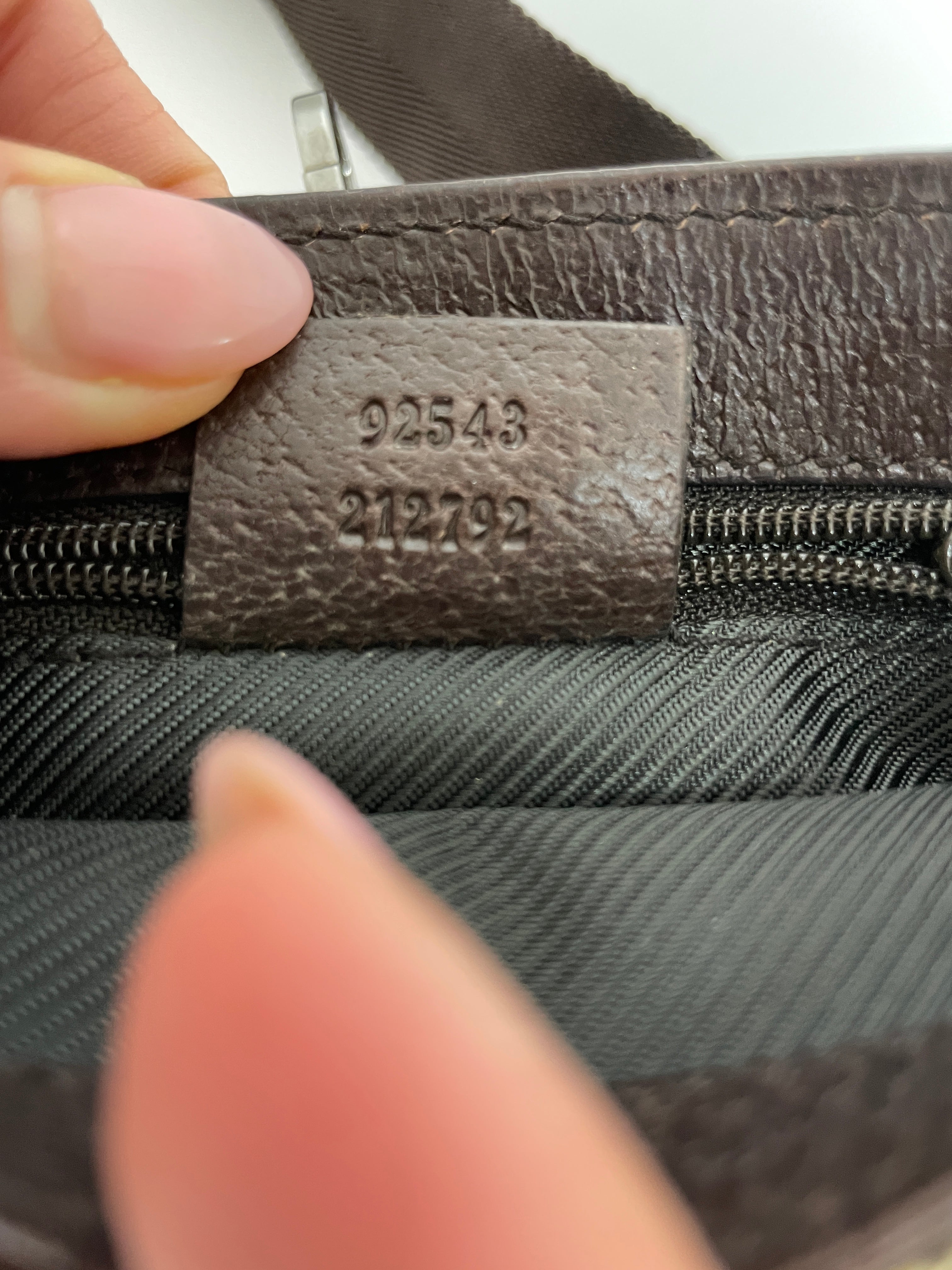 Gucci Waist Pouch Bag Brown Used