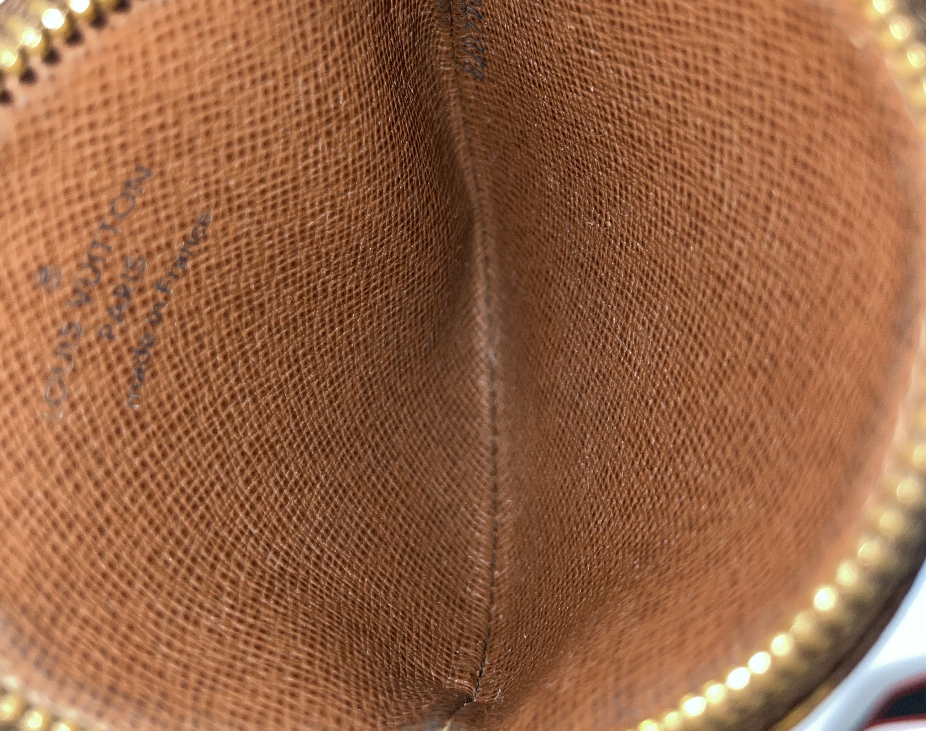 Louis Vuitton Round Coin Case Used