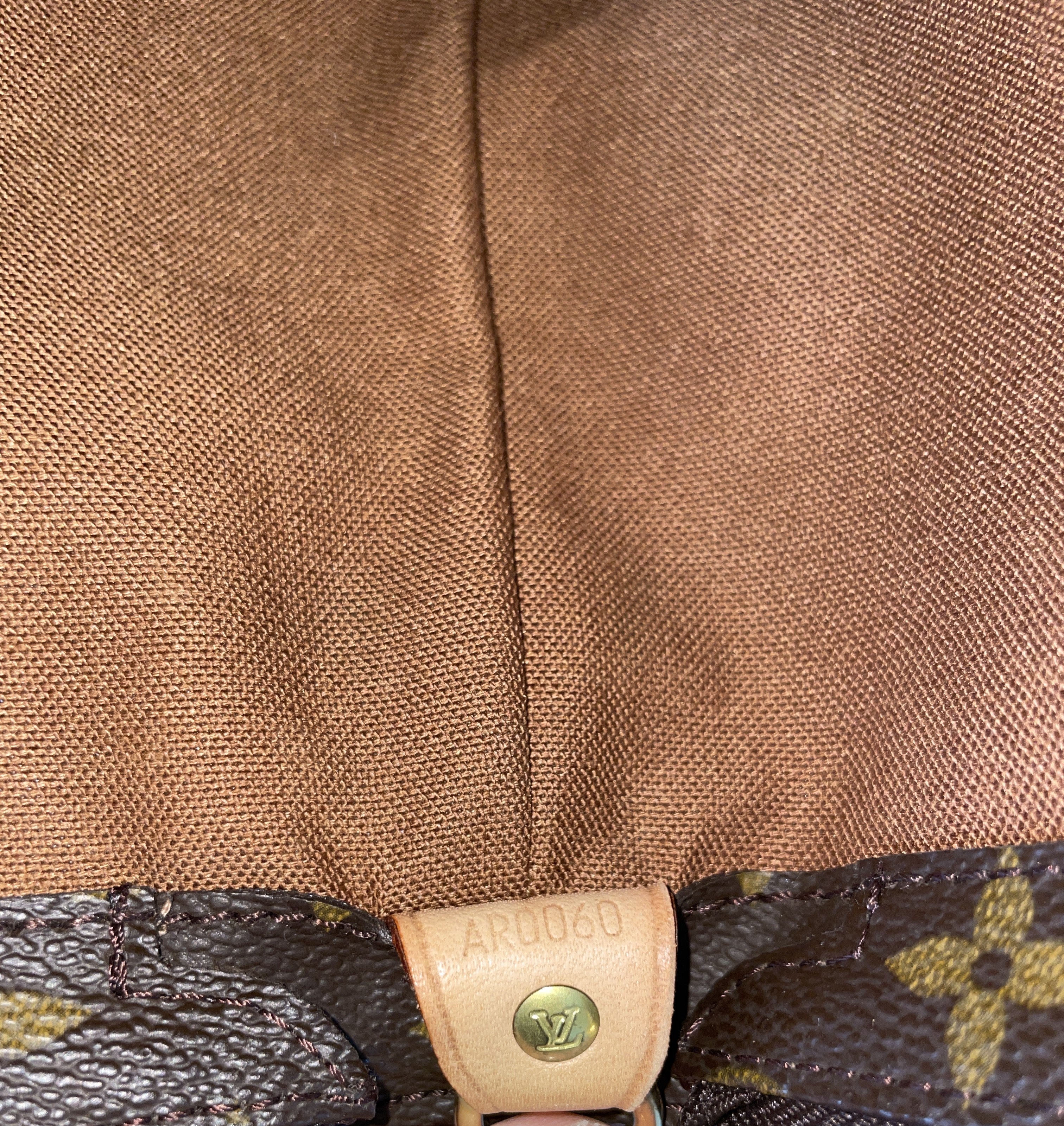 Louis Vuitton Cabas Mezzo Shoulder Tote Bag Used