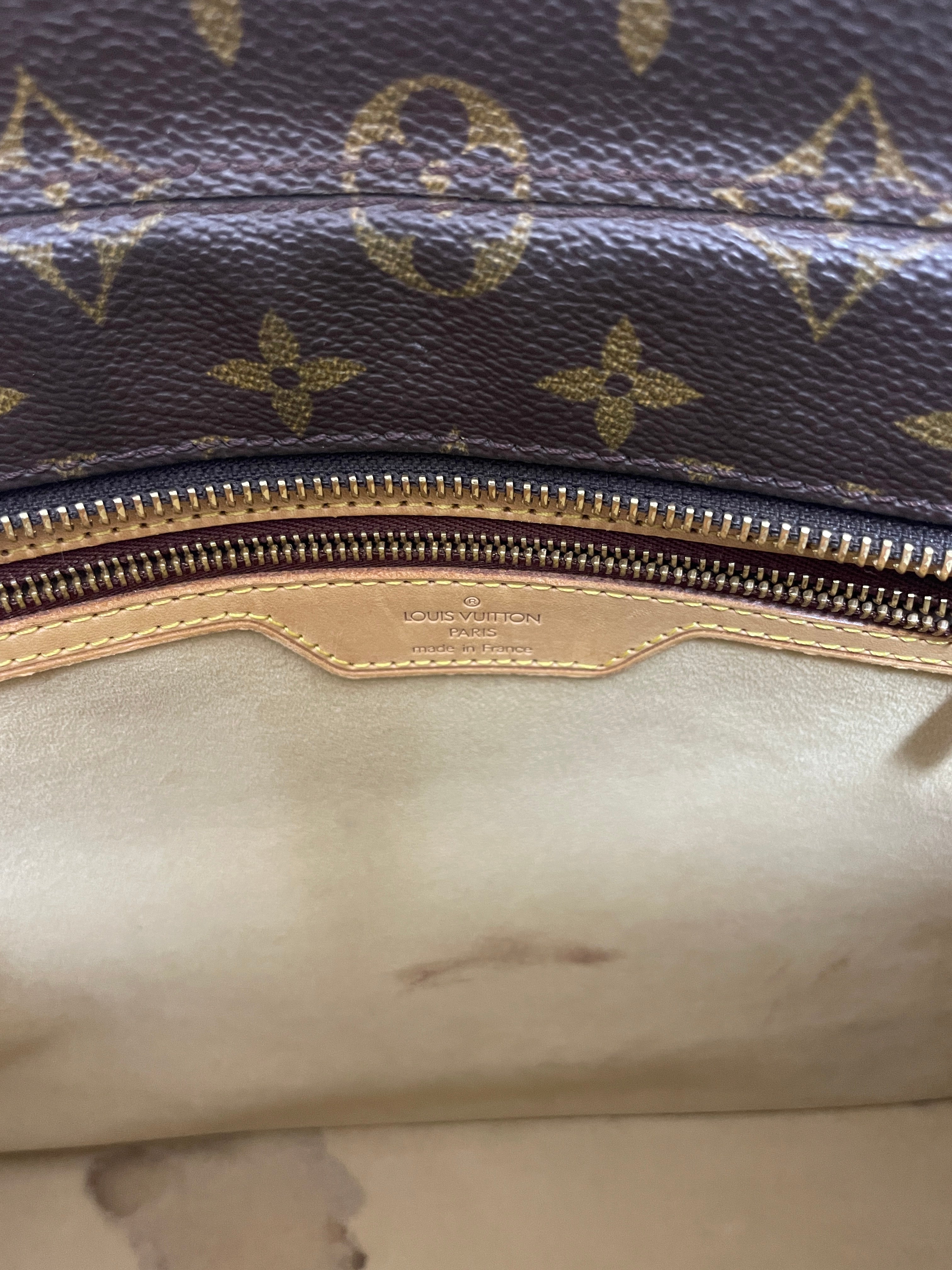 Louis Vuitton Luco Shoulder Tote Bag Used