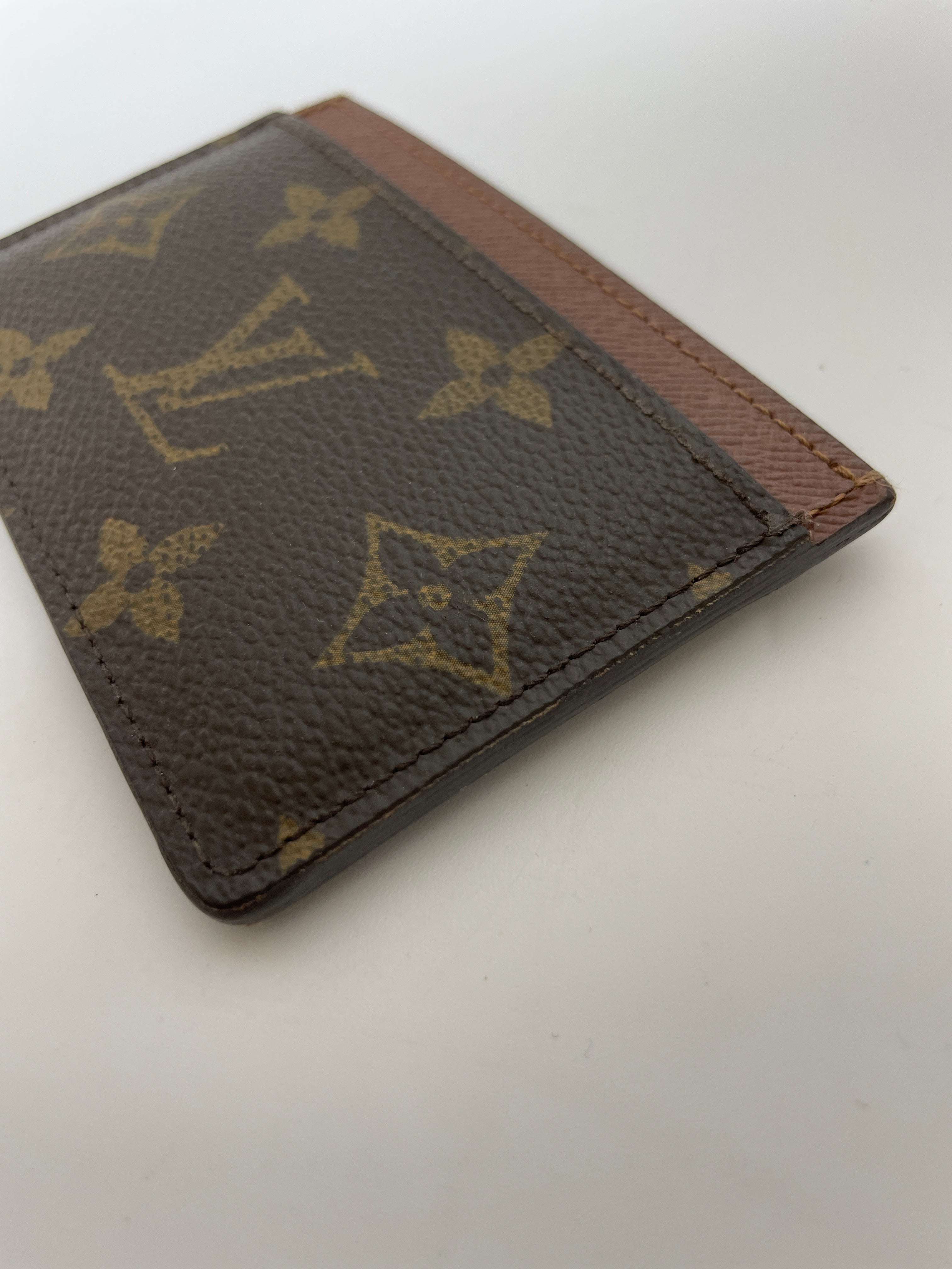 Louis Vuitton Card Case Used