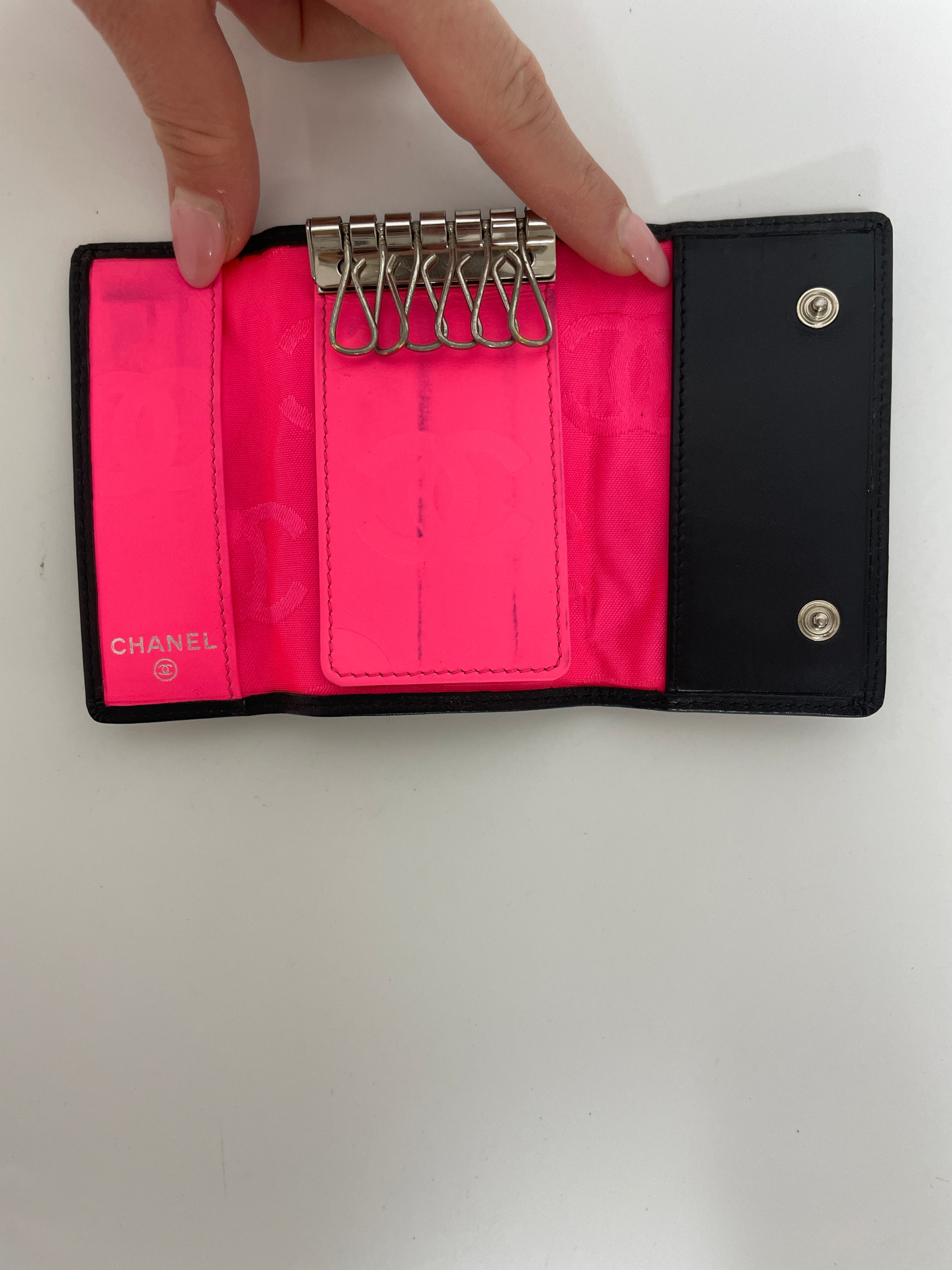 Chanel Cambon Key Case Used