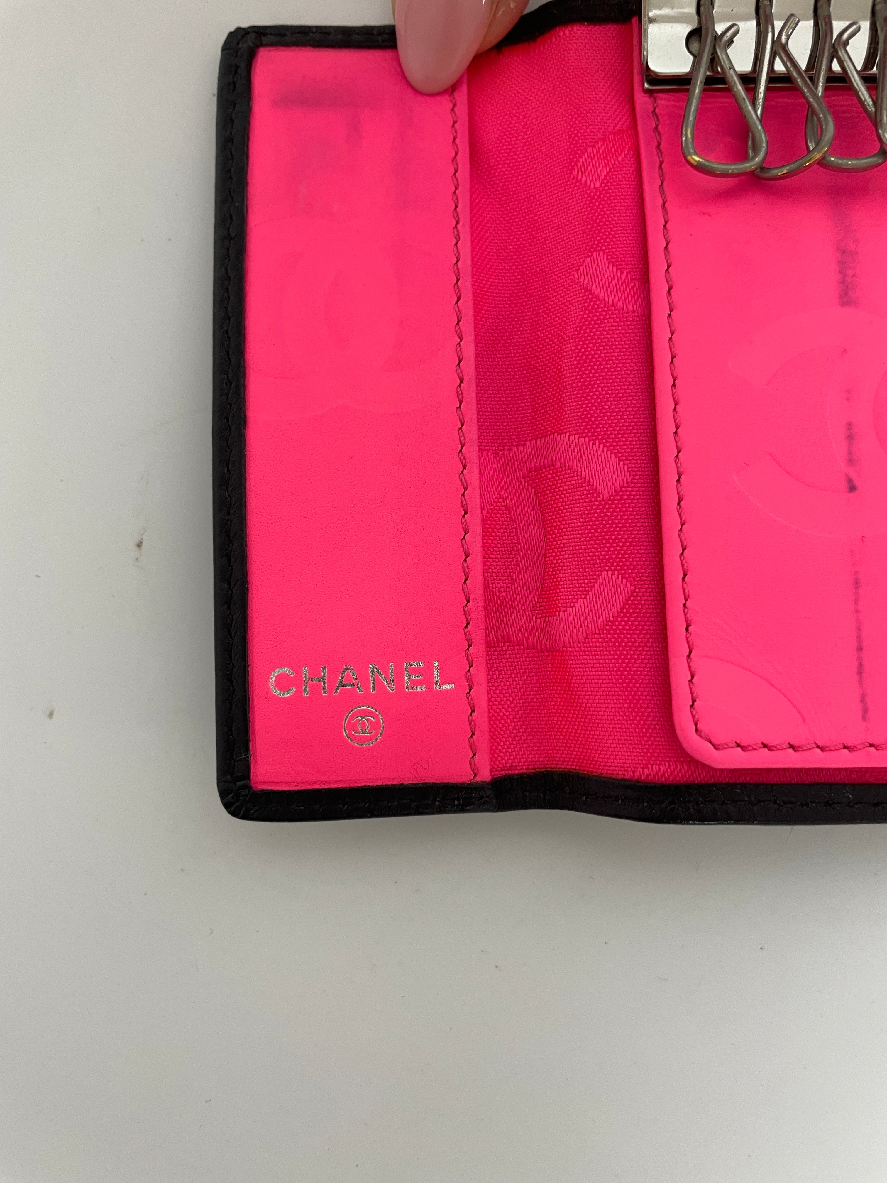 Chanel Cambon Key Case Used