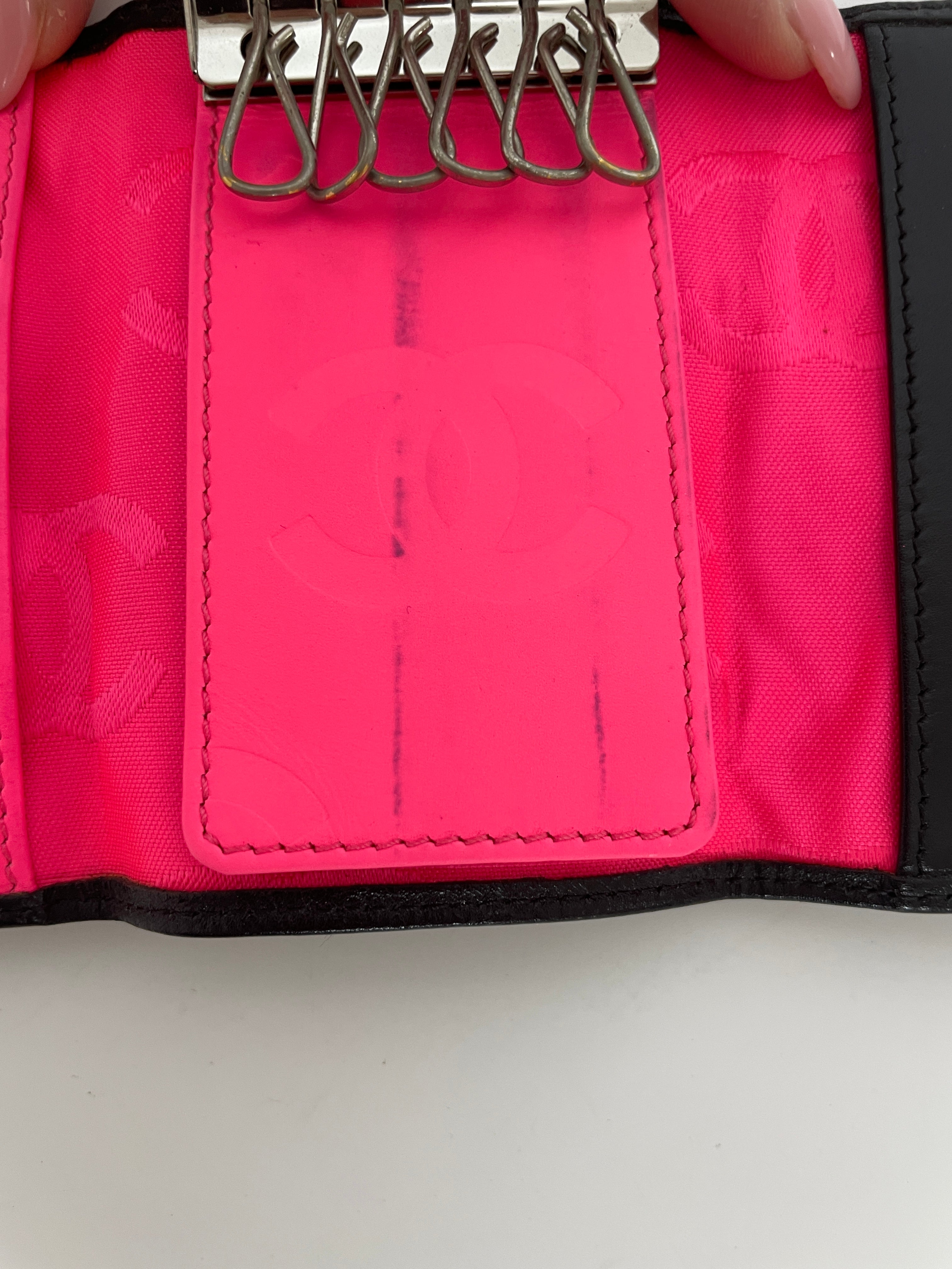 Chanel Cambon Key Case Used