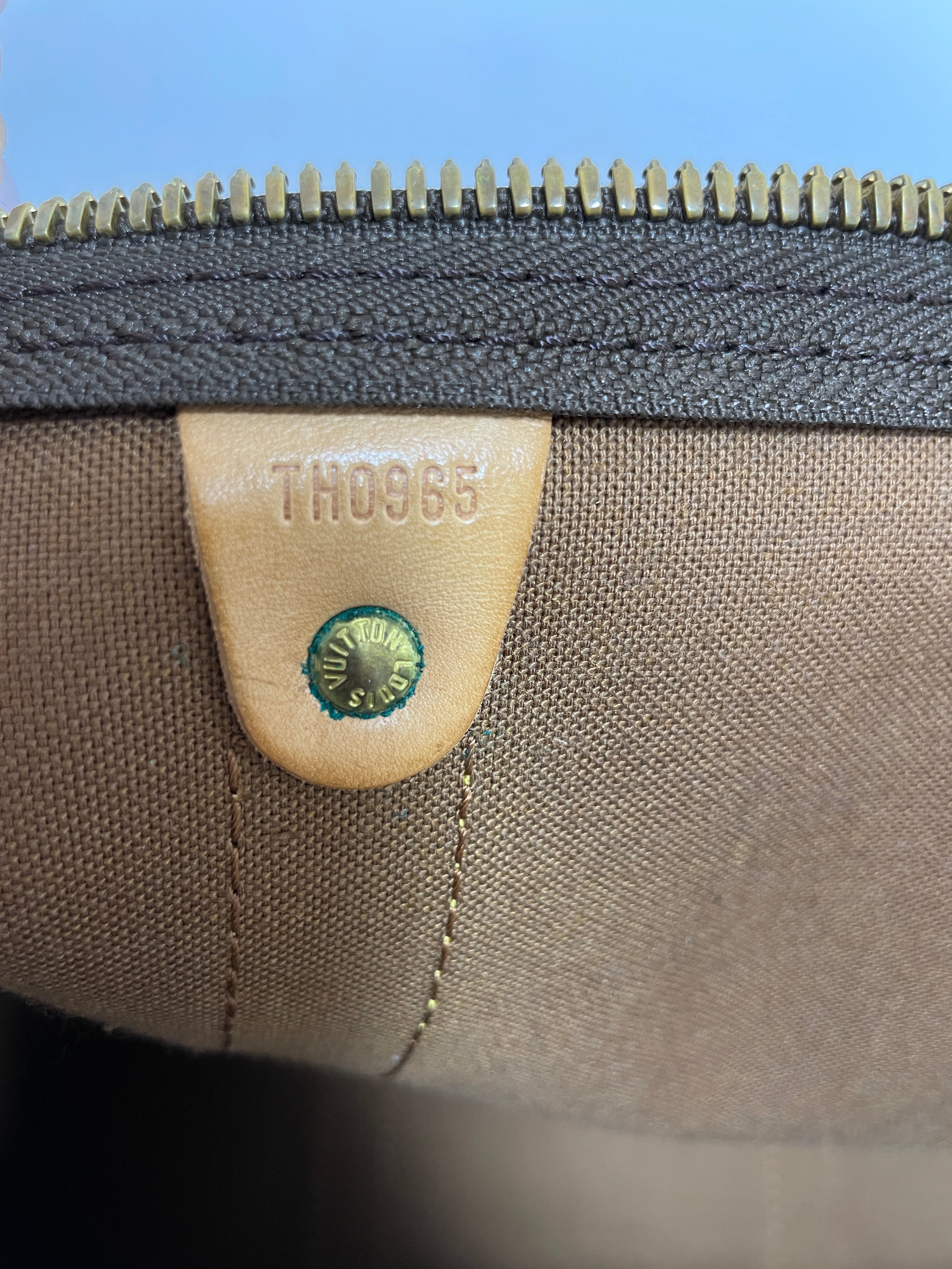 Louis Vuitton Keepall 55 Bandouliere Used