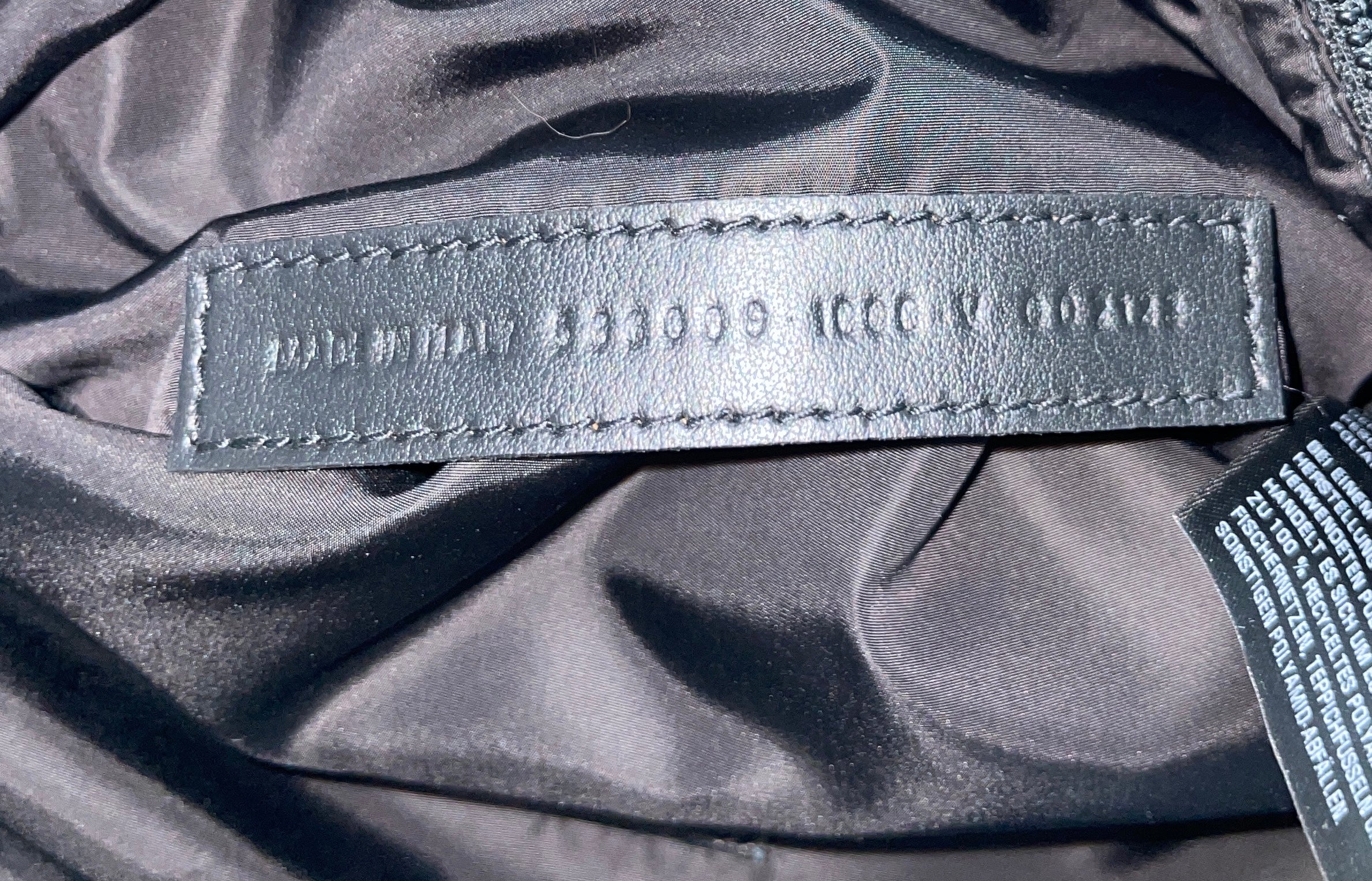 Balenciaga Belt Bag Black Used