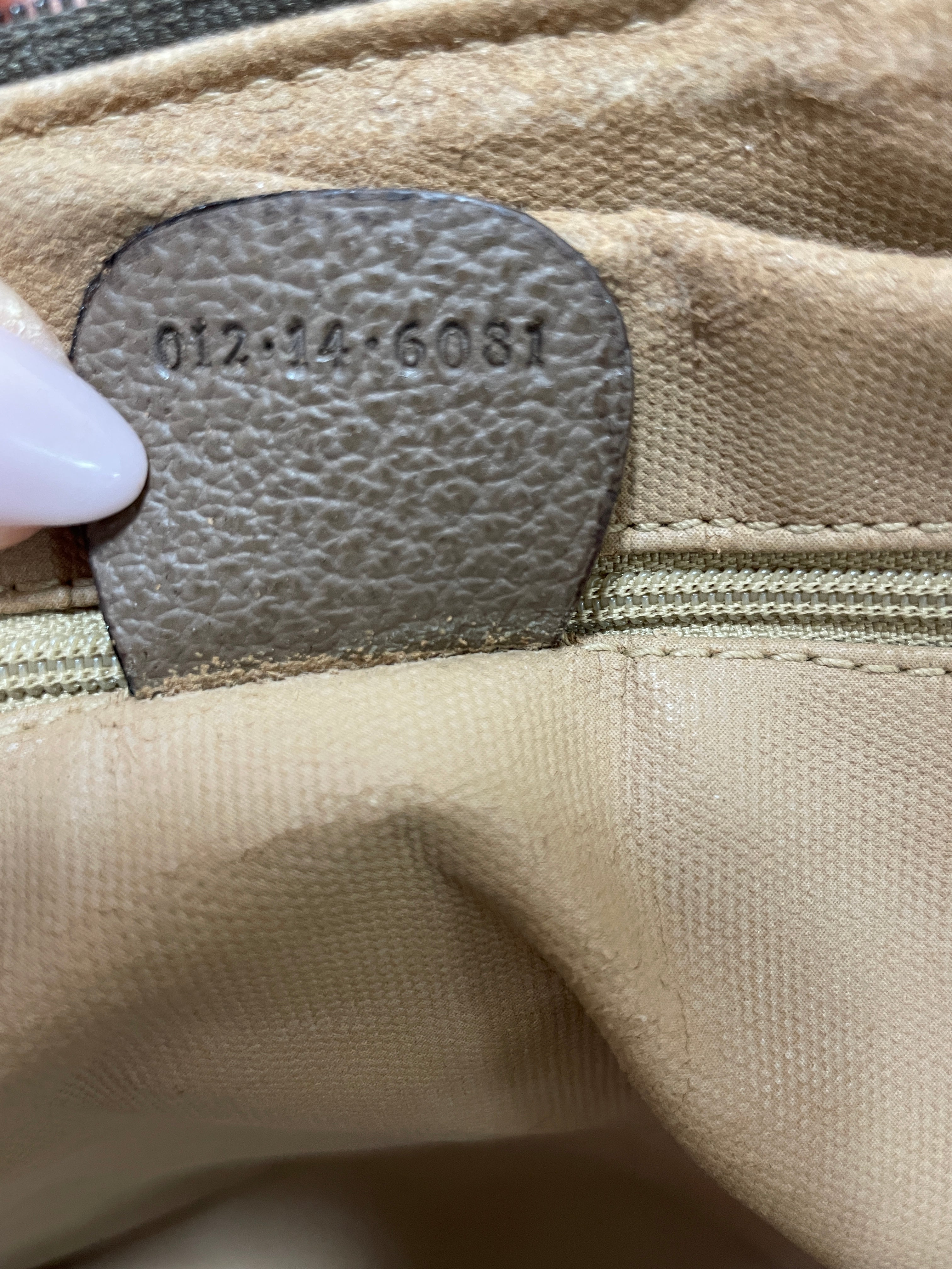 Gucci Boston Brown Travel Bag Used