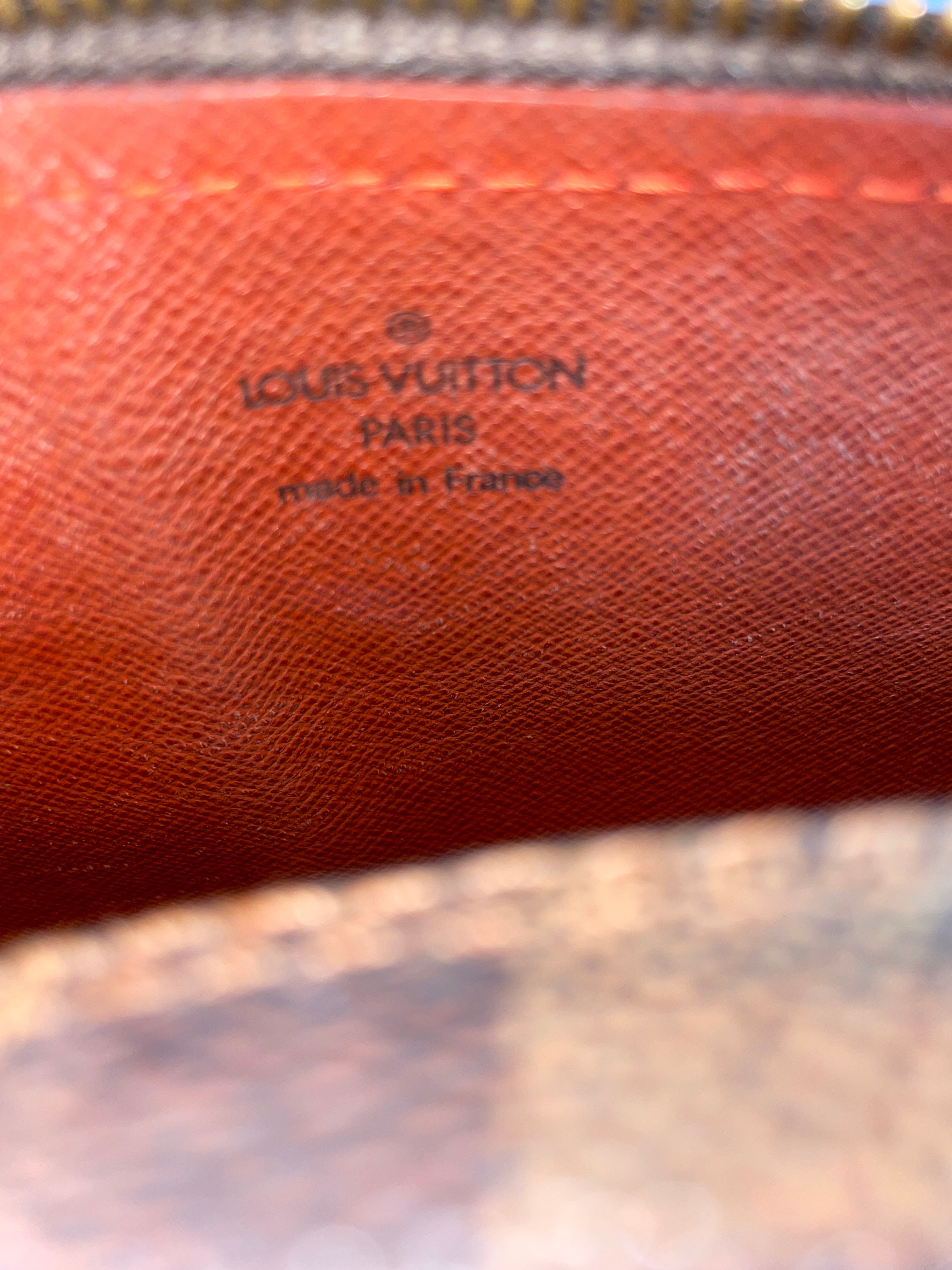 Louis Vuitton Papillon 27 Damier Ebene Handbag Used