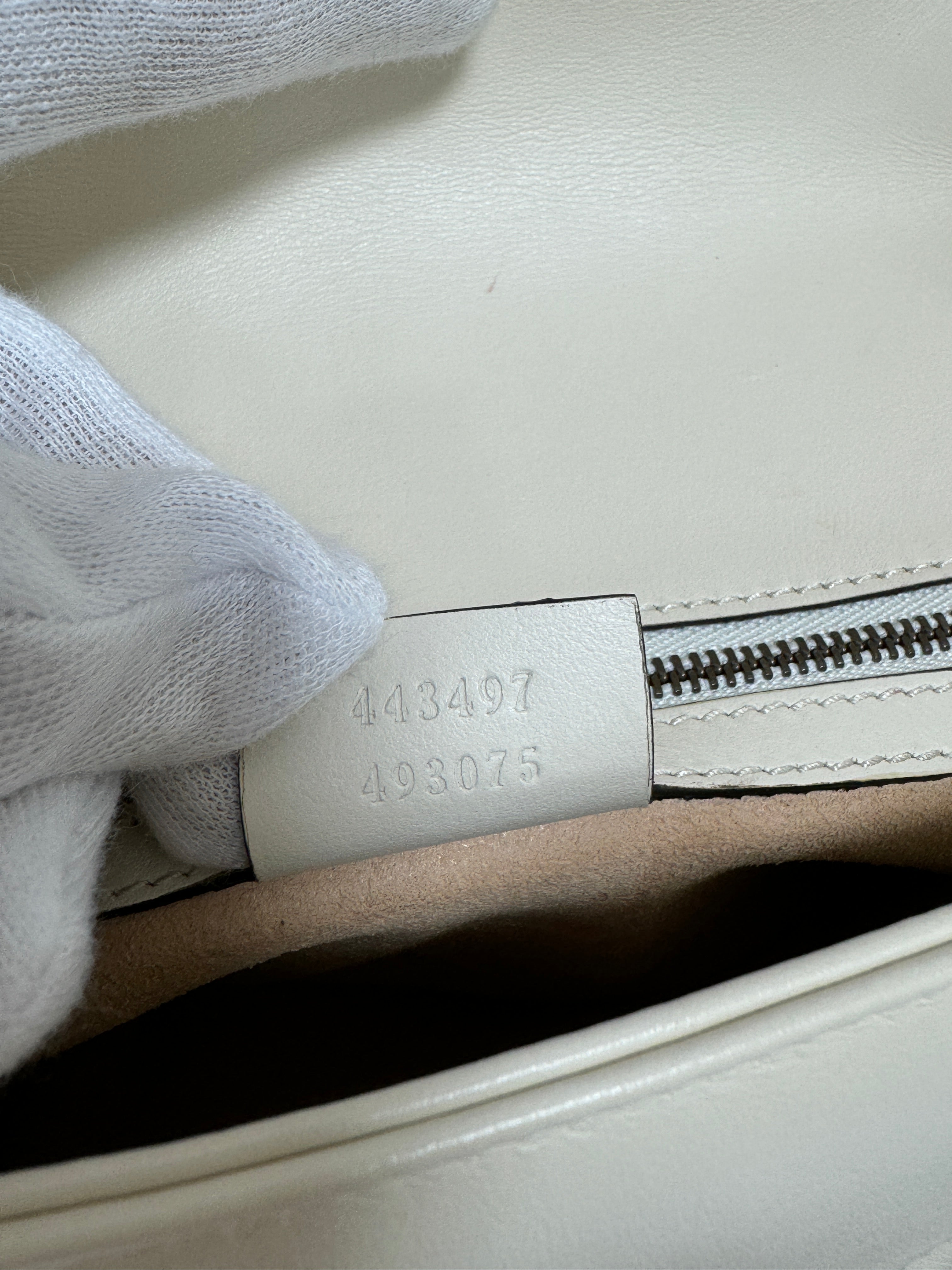 Borsa a tracolla piccola Gucci Marmont Flap usata