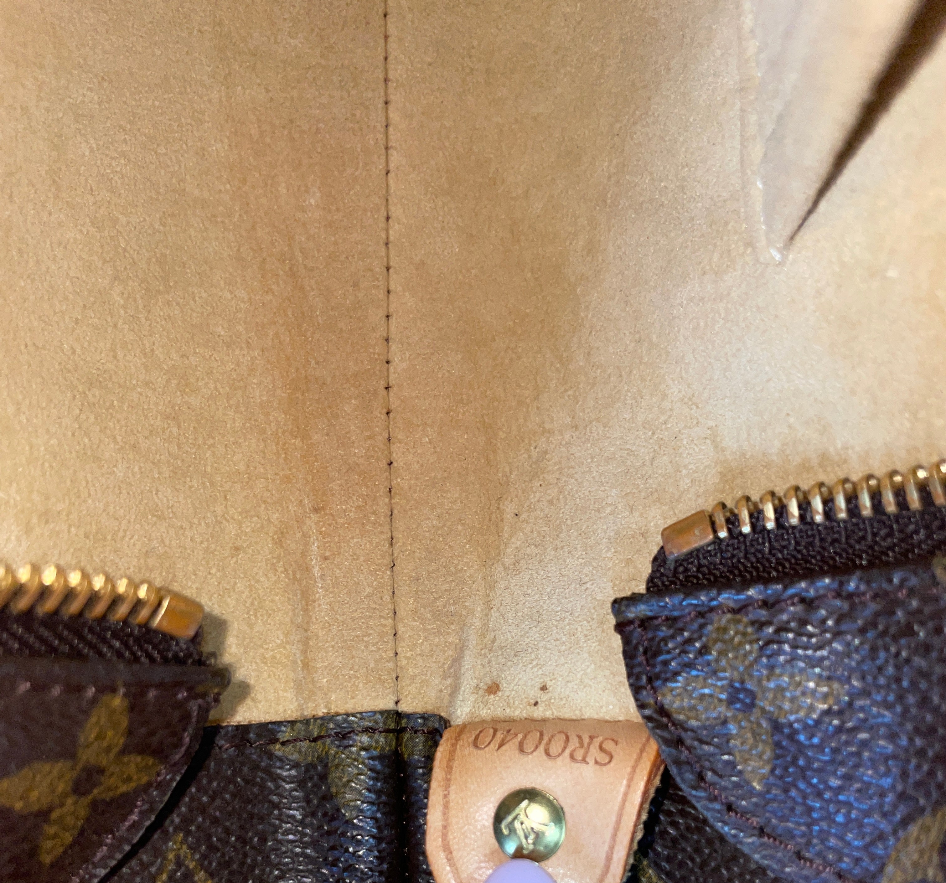 Louis Vuitton Luco Shoulder Tote Bag Used