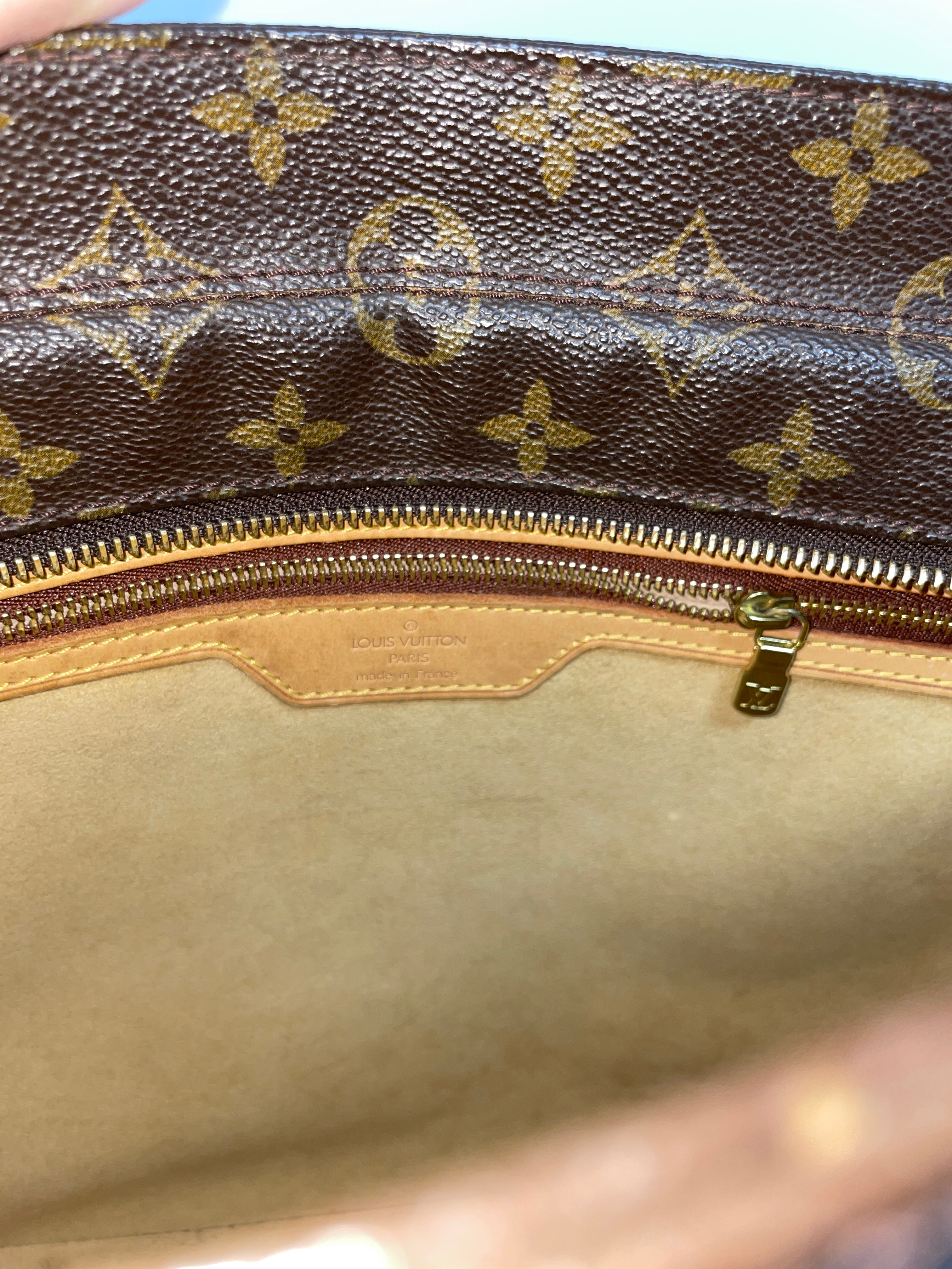 Louis Vuitton Luco Shoulder Tote Bag Used