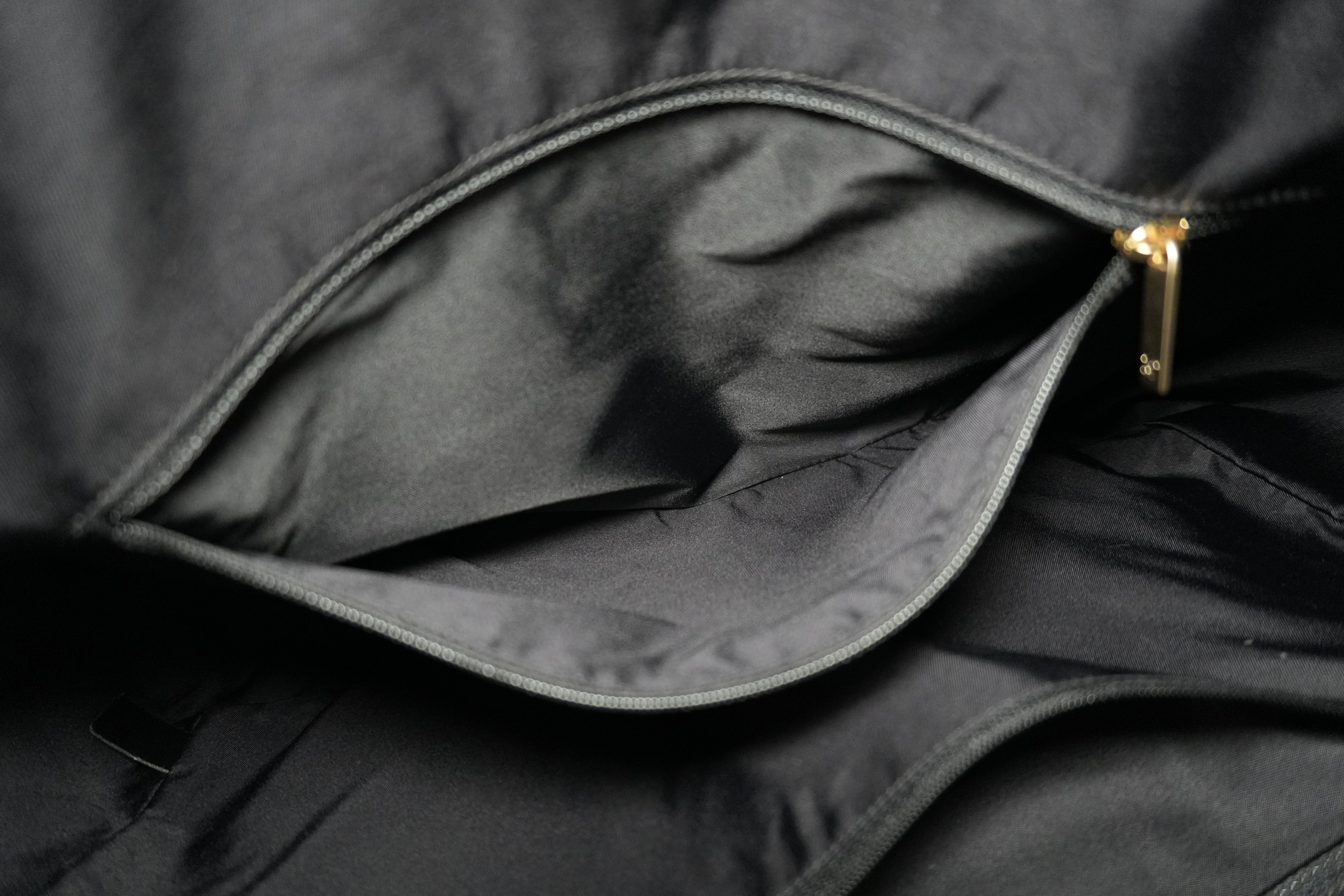 Pre-owned Chanel Nylon Travel Tote Bag Black