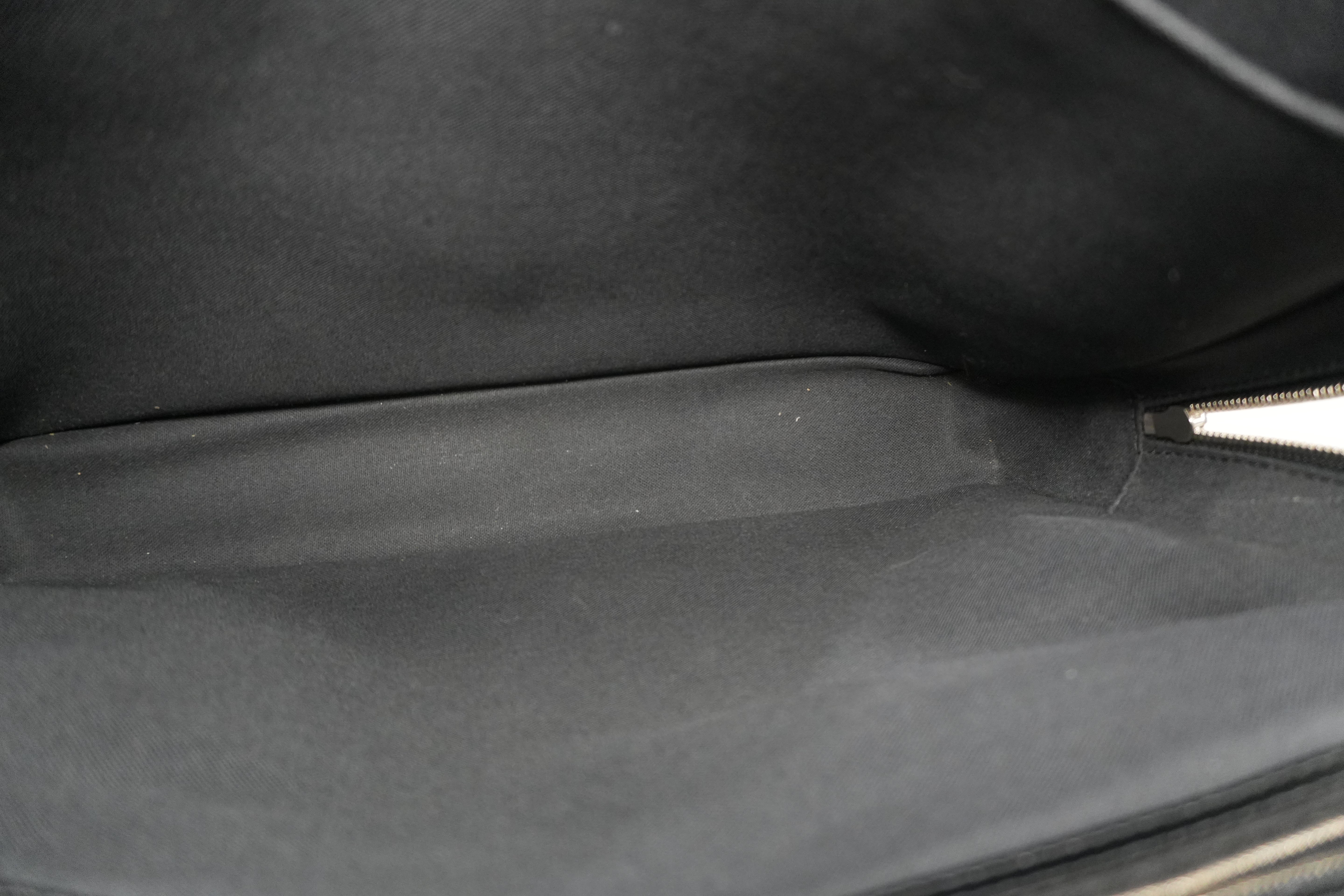 Pre-owned Louis Vuitton Epi Briefcase Handbag Black