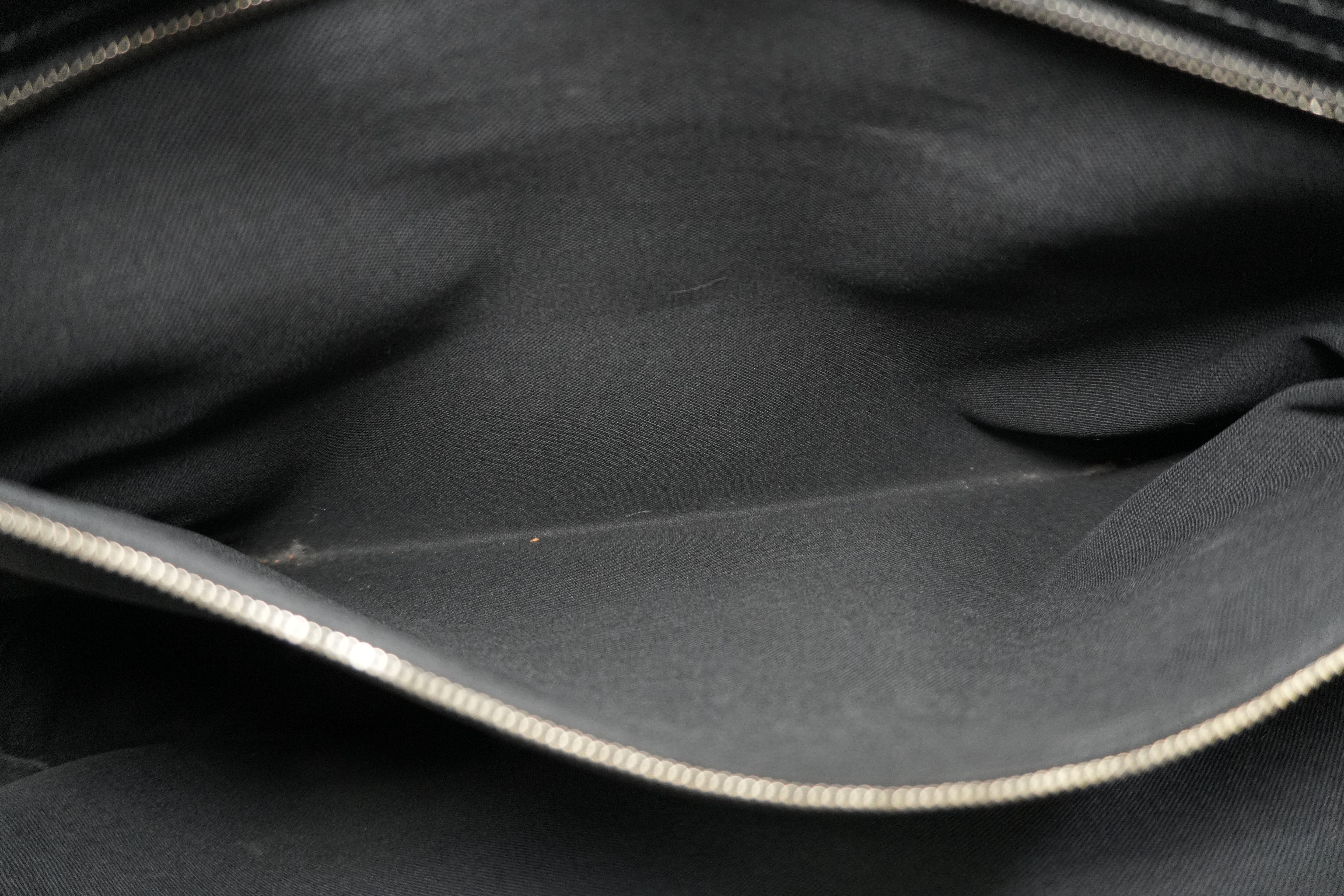 Pre-owned Louis Vuitton Epi Briefcase Handbag Black