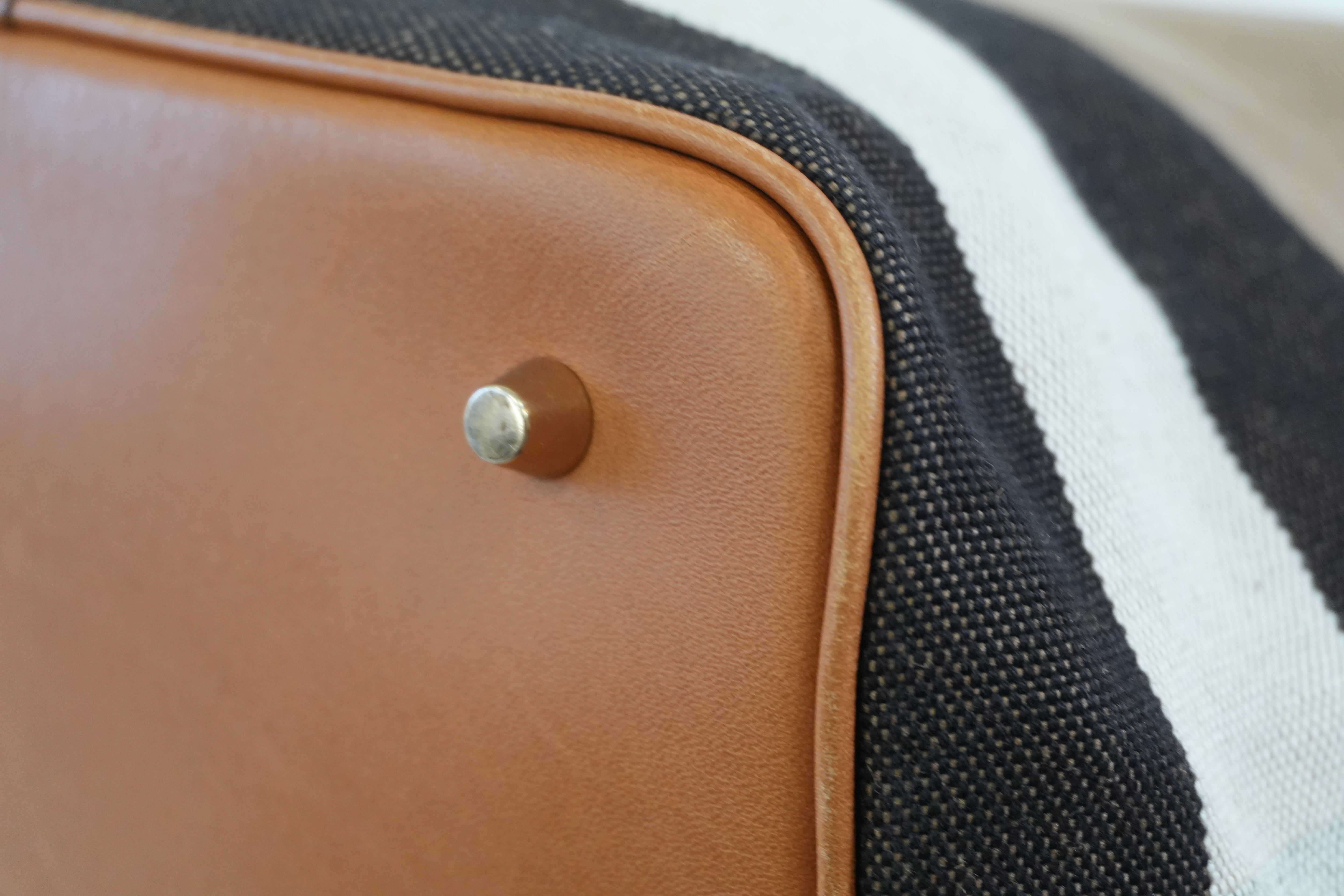 Pre-owned Burberry Two Way Ashby Bucket Shoulder Bag Brown