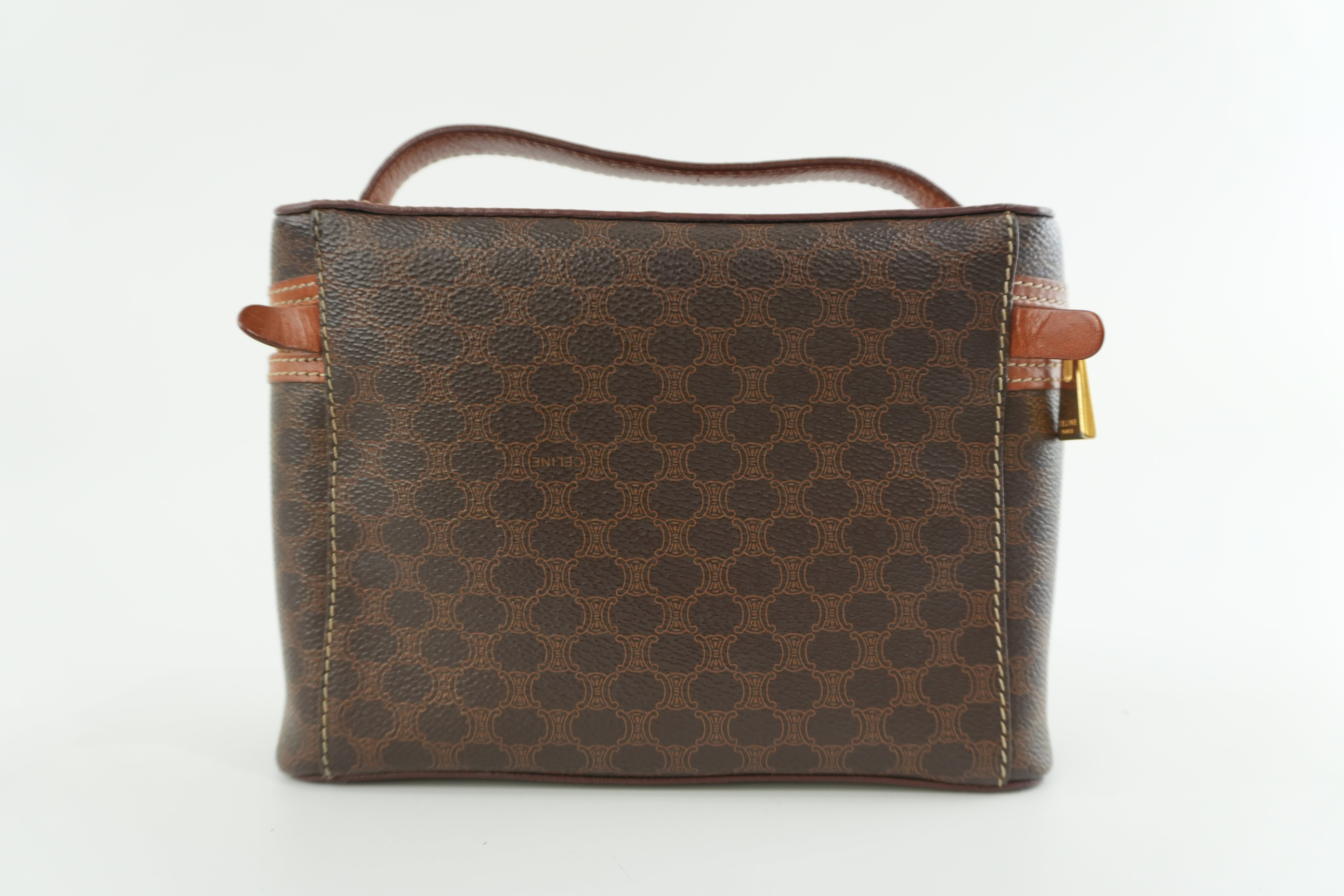 Celine Macadam Vanity Bag Used