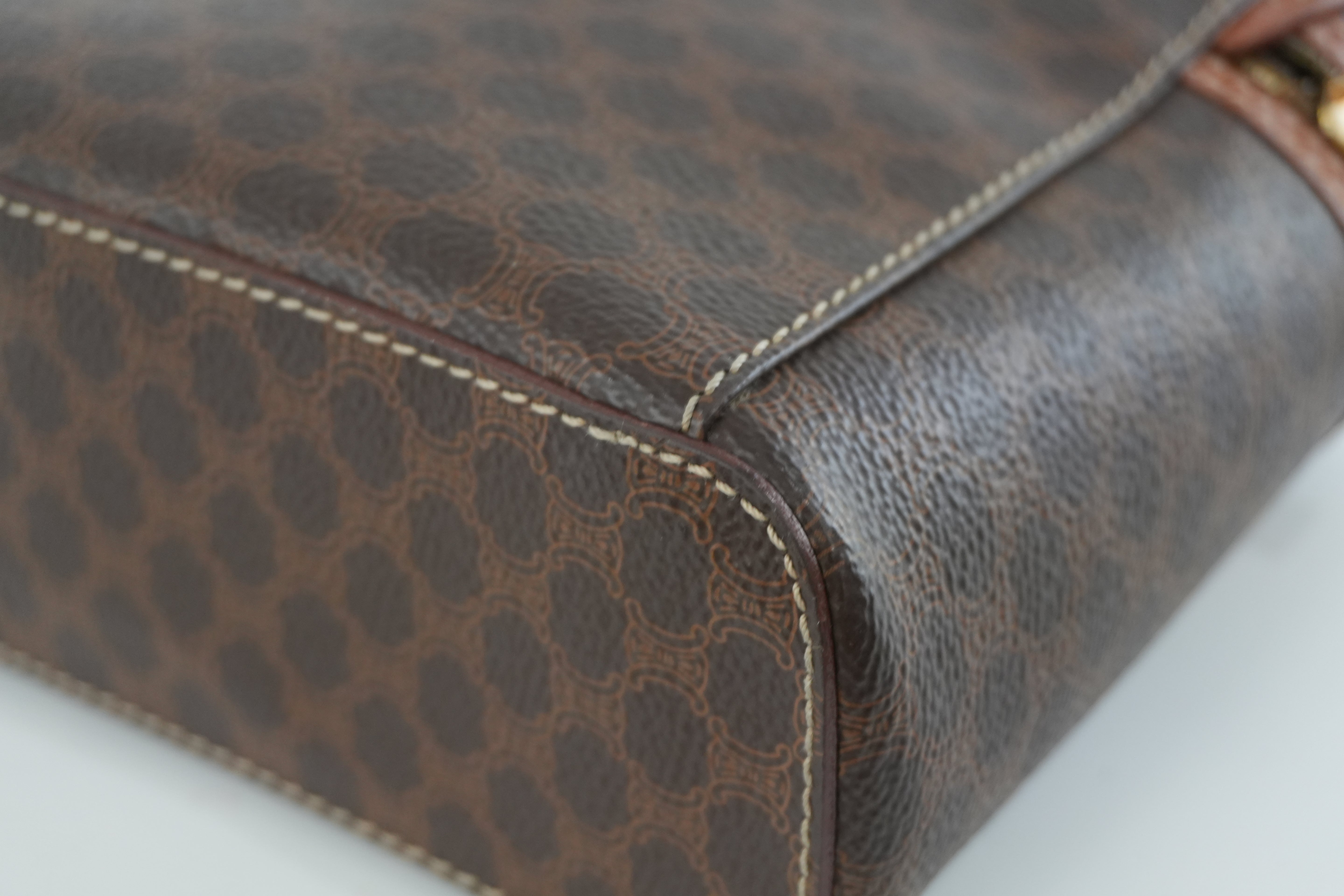 Celine Macadam Vanity Bag Used