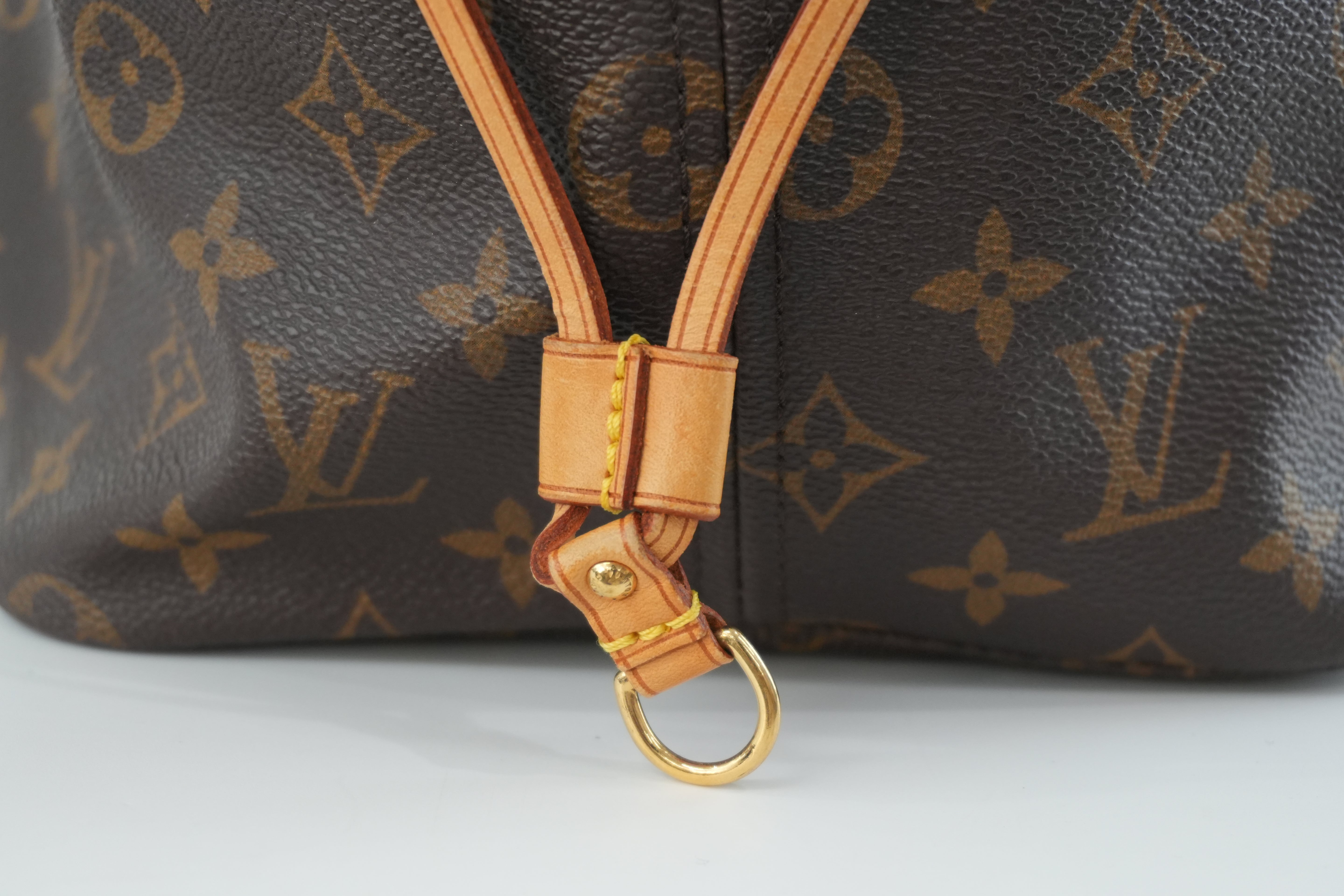 Louis Vuitton Monogram Neverfull GM Tote Bag Used