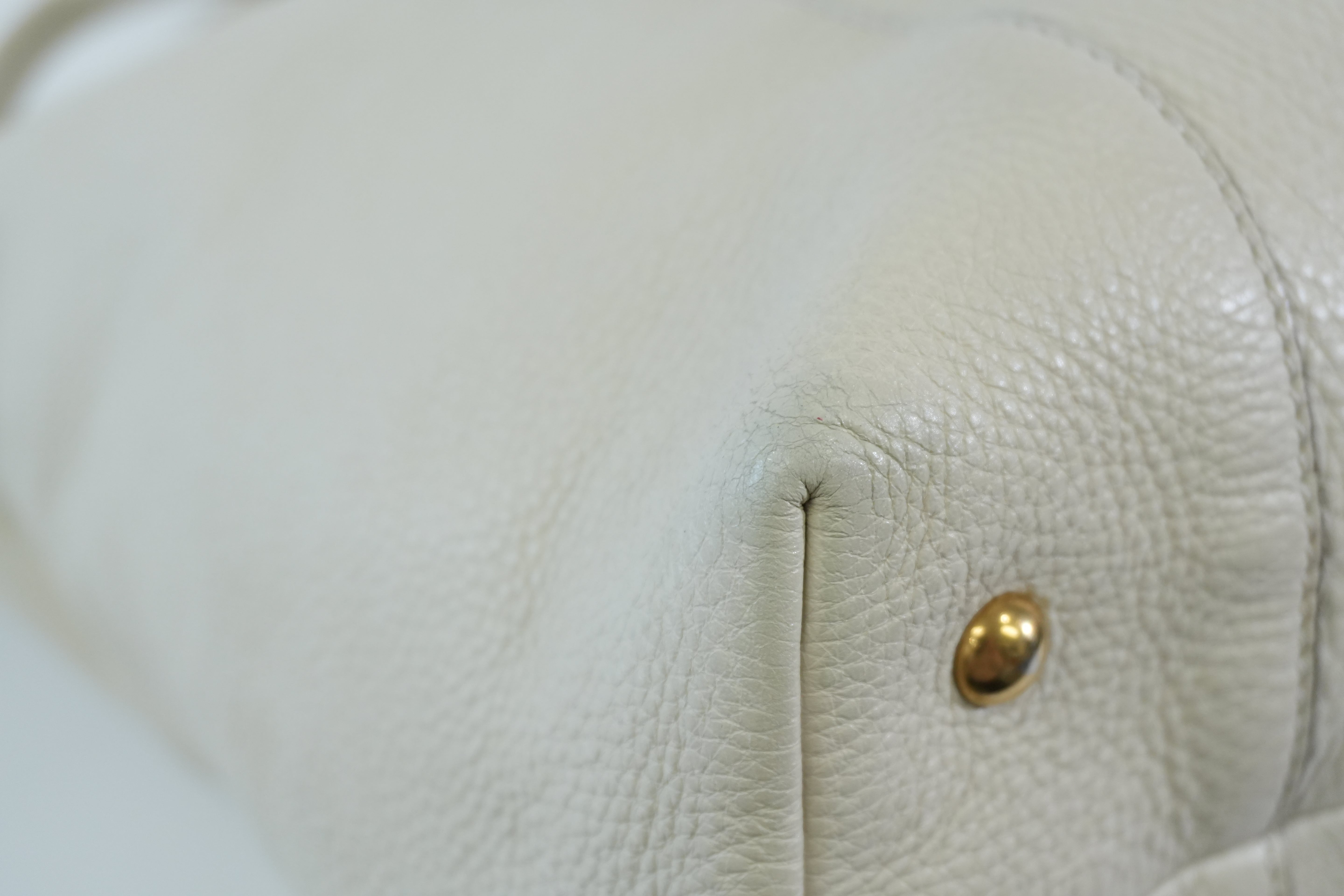 Pre-owned Gucci Interlocking G Tote Bag Ivory