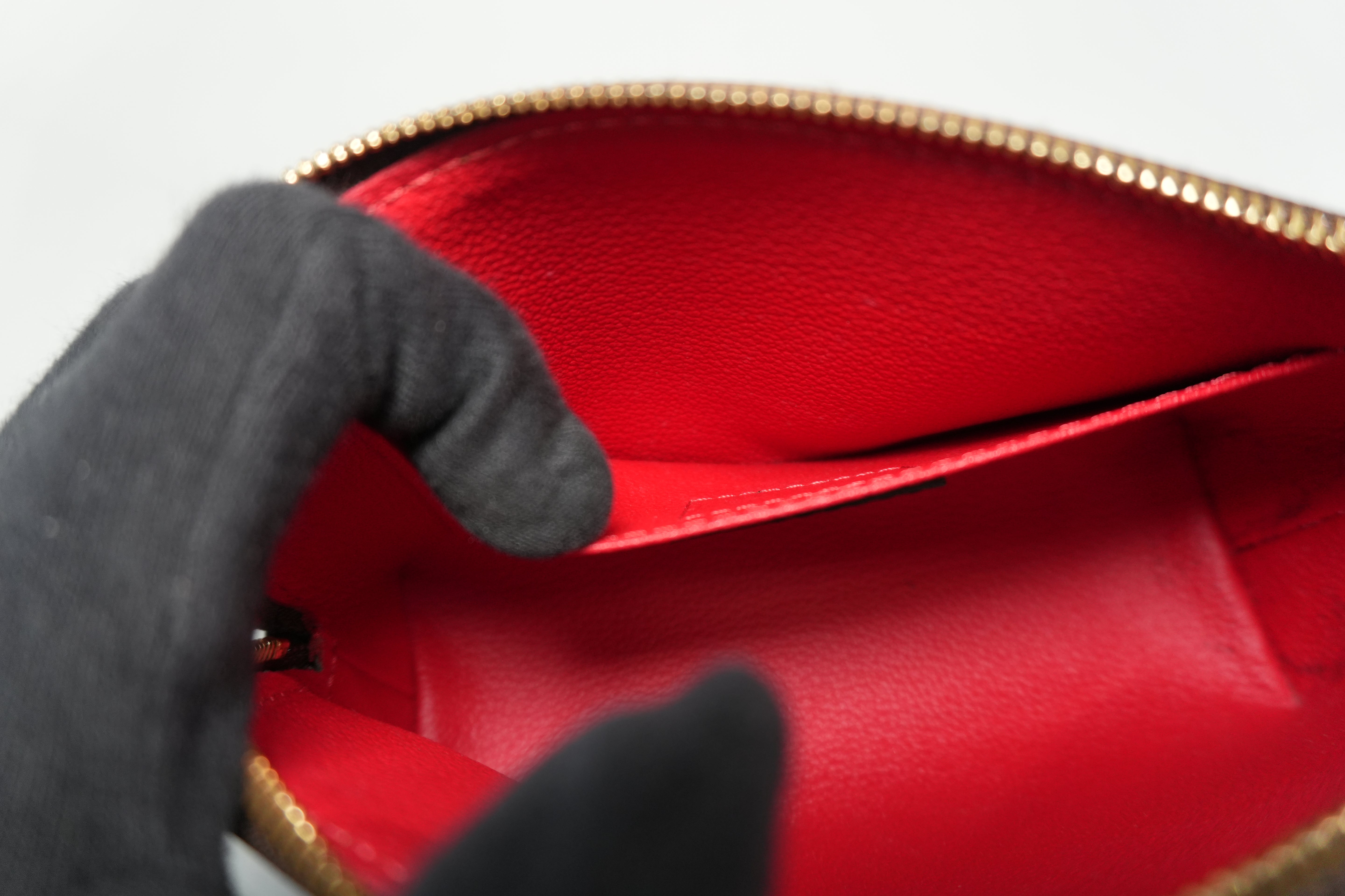 Pre-owned Louis Vuitton Damier Ebene Cosmetic Pouch