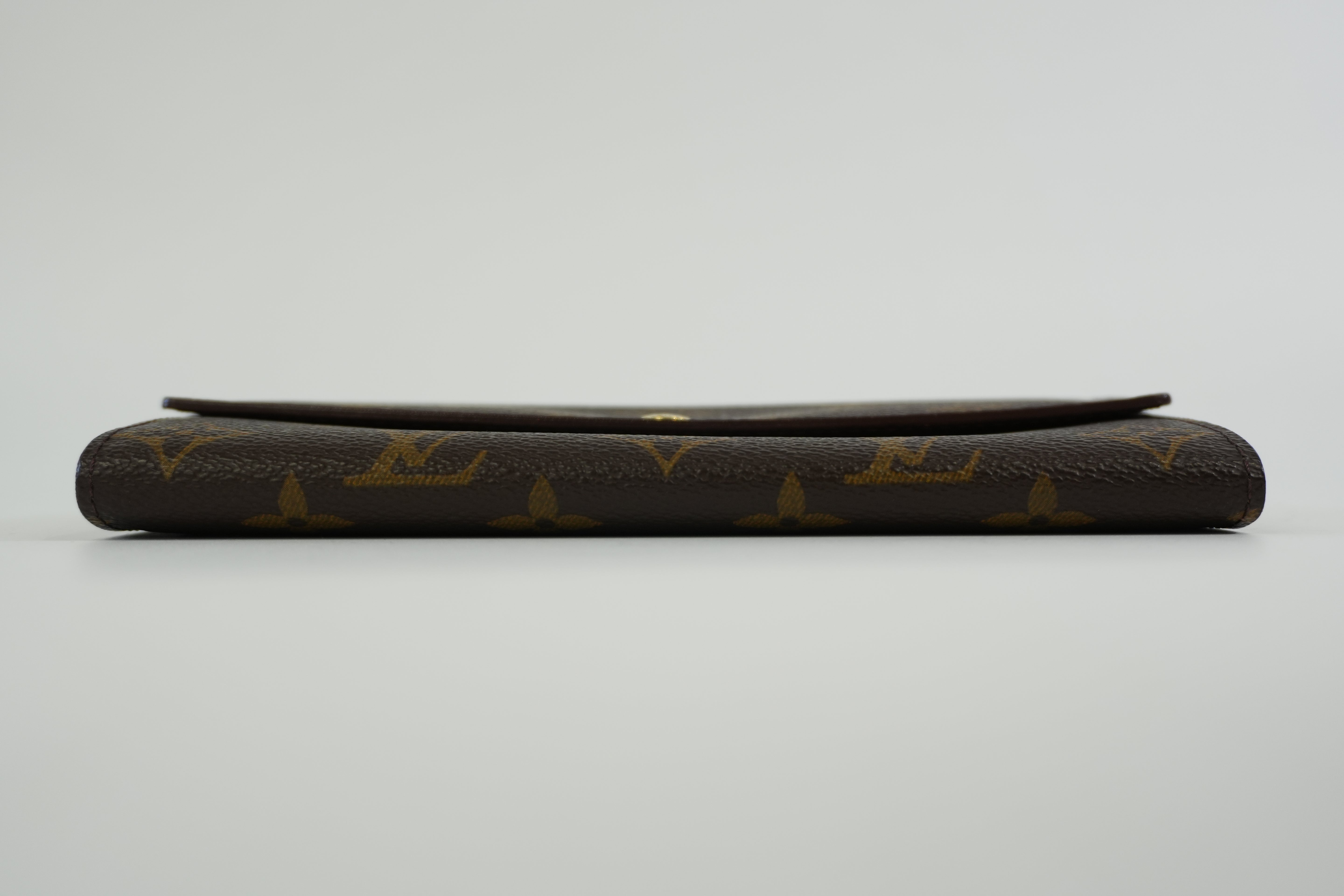 Pre-owned Louis Vuitton Monogram Sarah Wallet