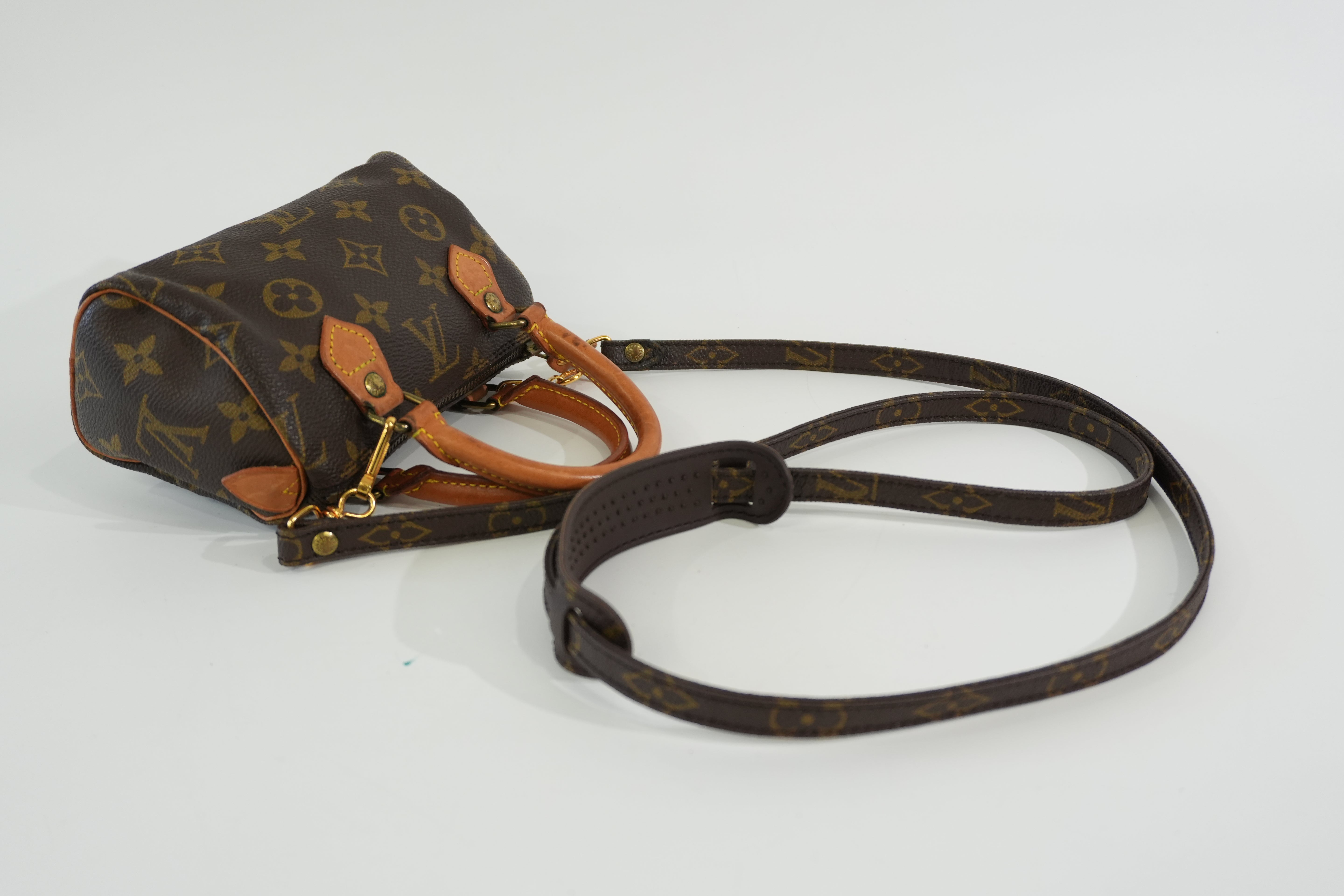 Pre-owned Louis Vuitton Monogram Mini Speedy Handbag