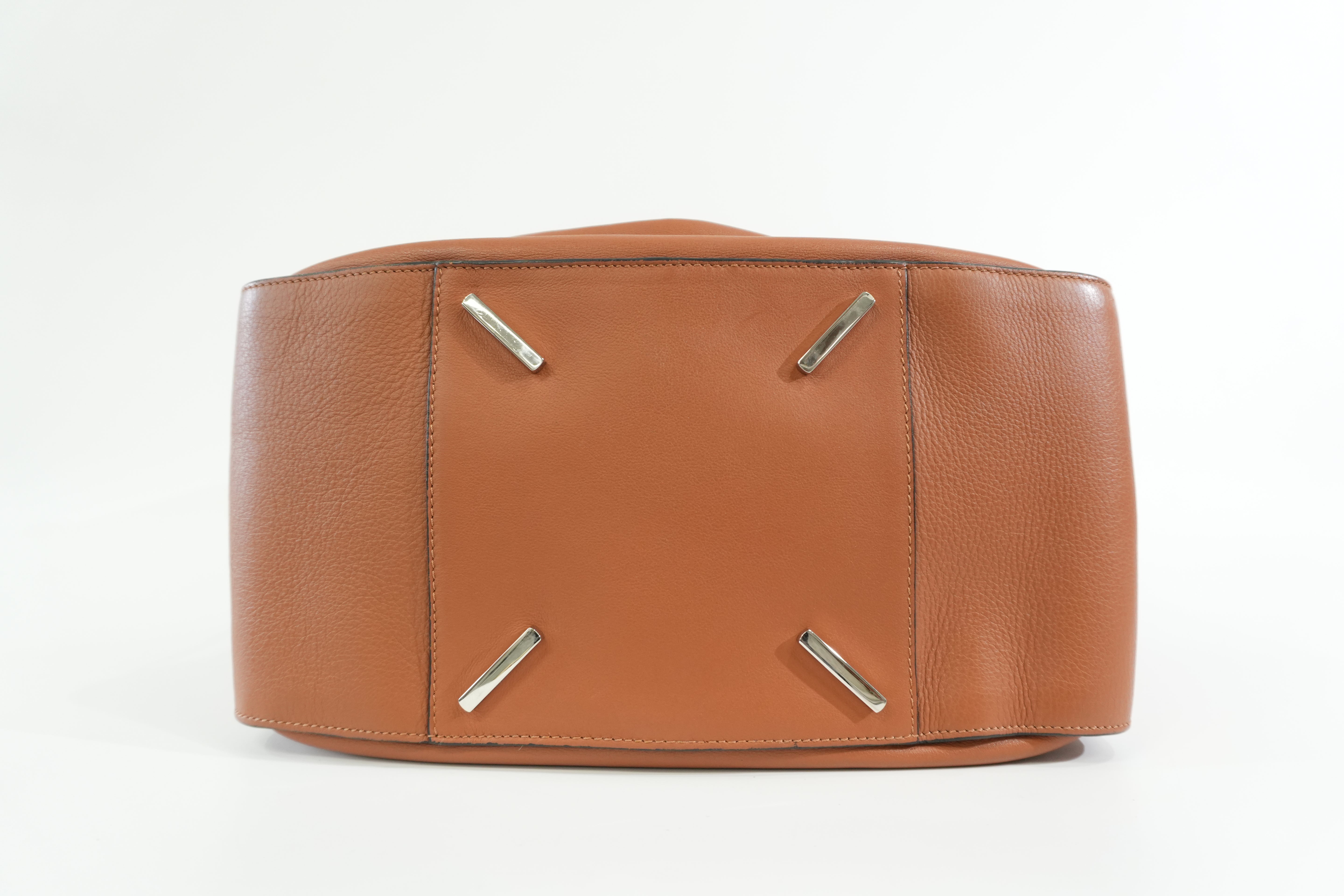 Pre-owned Loewe Big Hammock Shoulder Bag Brown