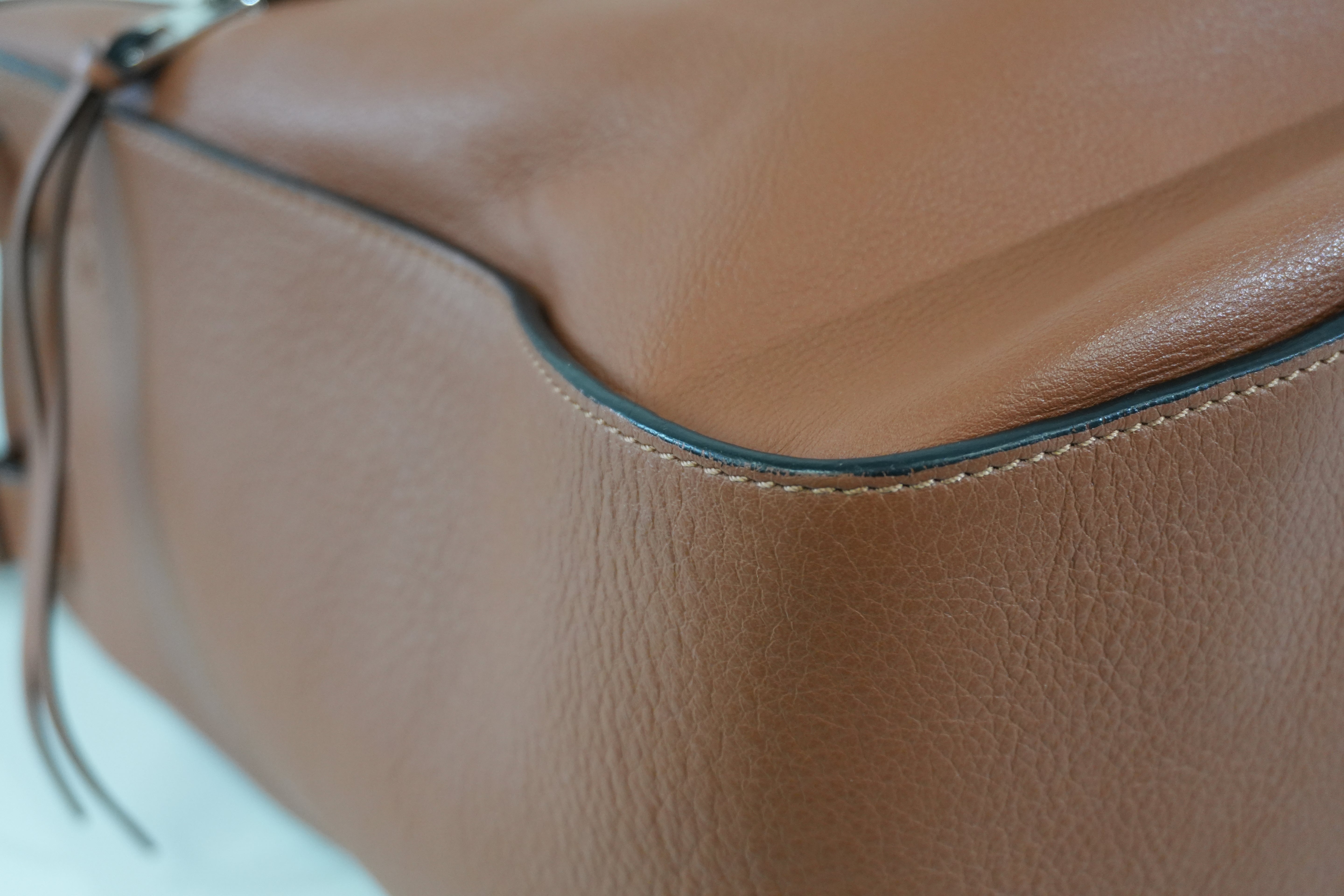 Pre-owned Loewe Big Hammock Shoulder Bag Brown