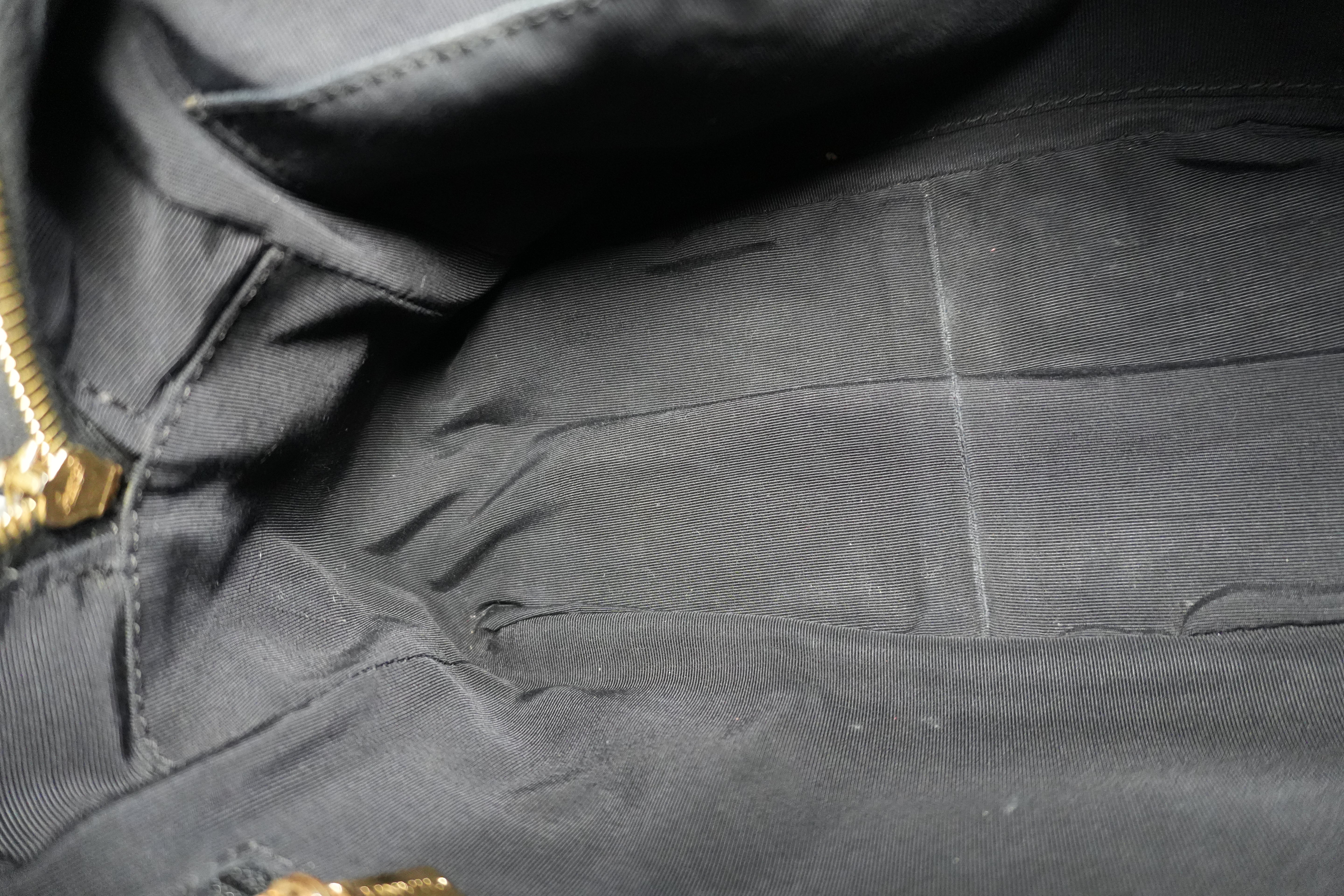 Pre-owned Chanel Caviar Skin PTT Chain Tote Bag Black