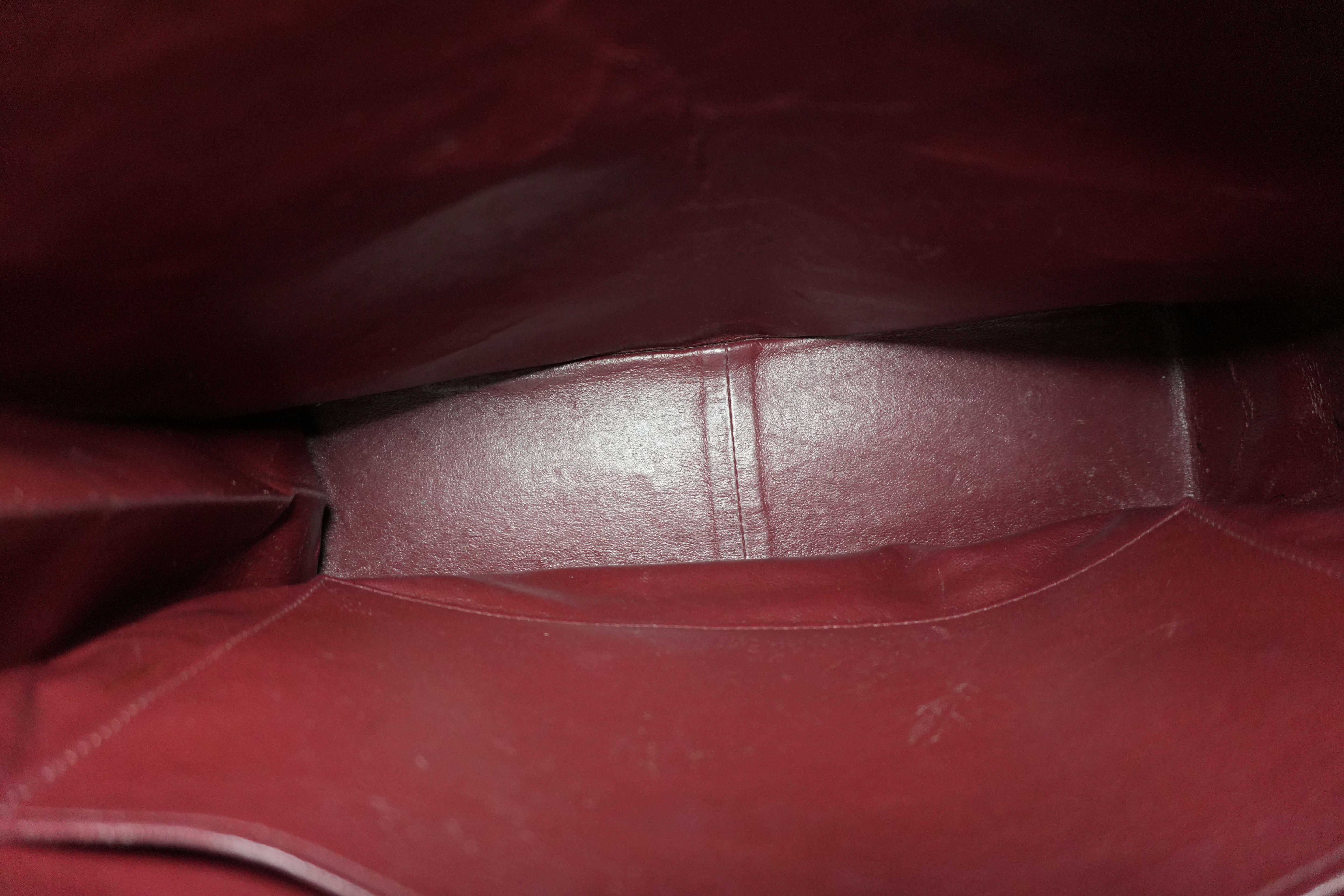 Pre-owned Chanel Lambskin Leather Chanel Chain Shoulder Bag Black