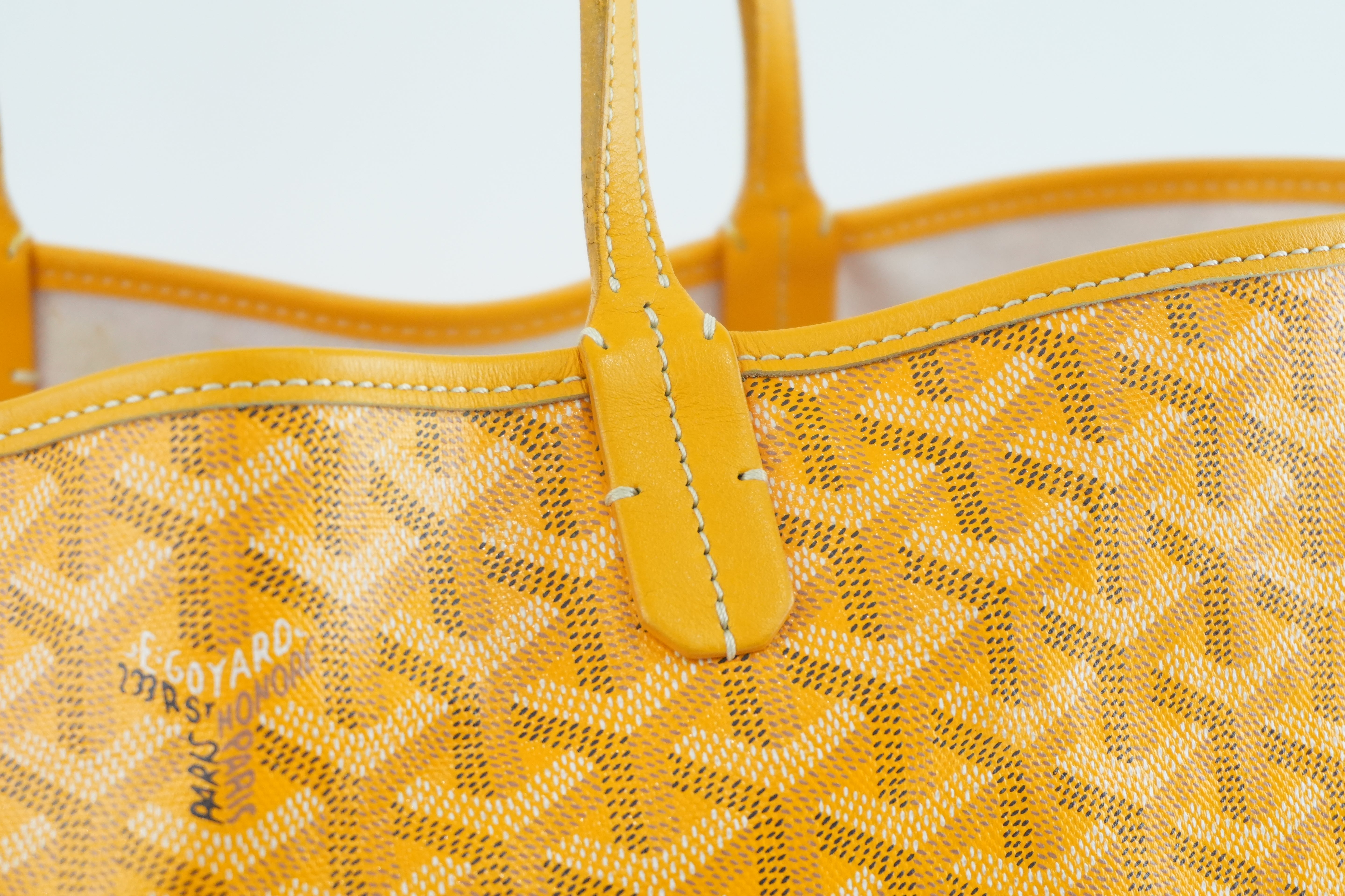 Goyard Saint Louis PM Yellow Used