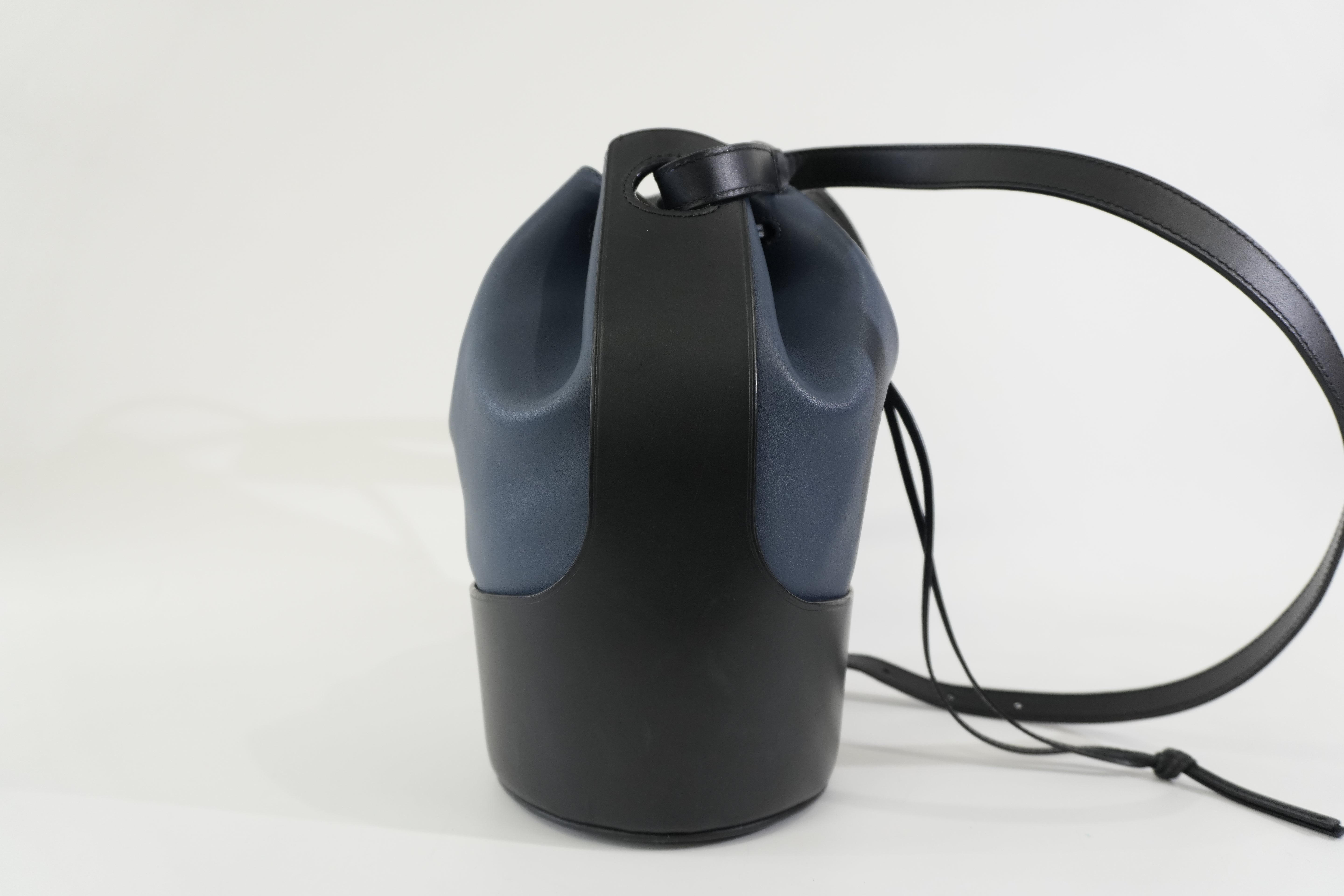 Pre-owned Loewe Hammock Shoulder Bag Navy Blue