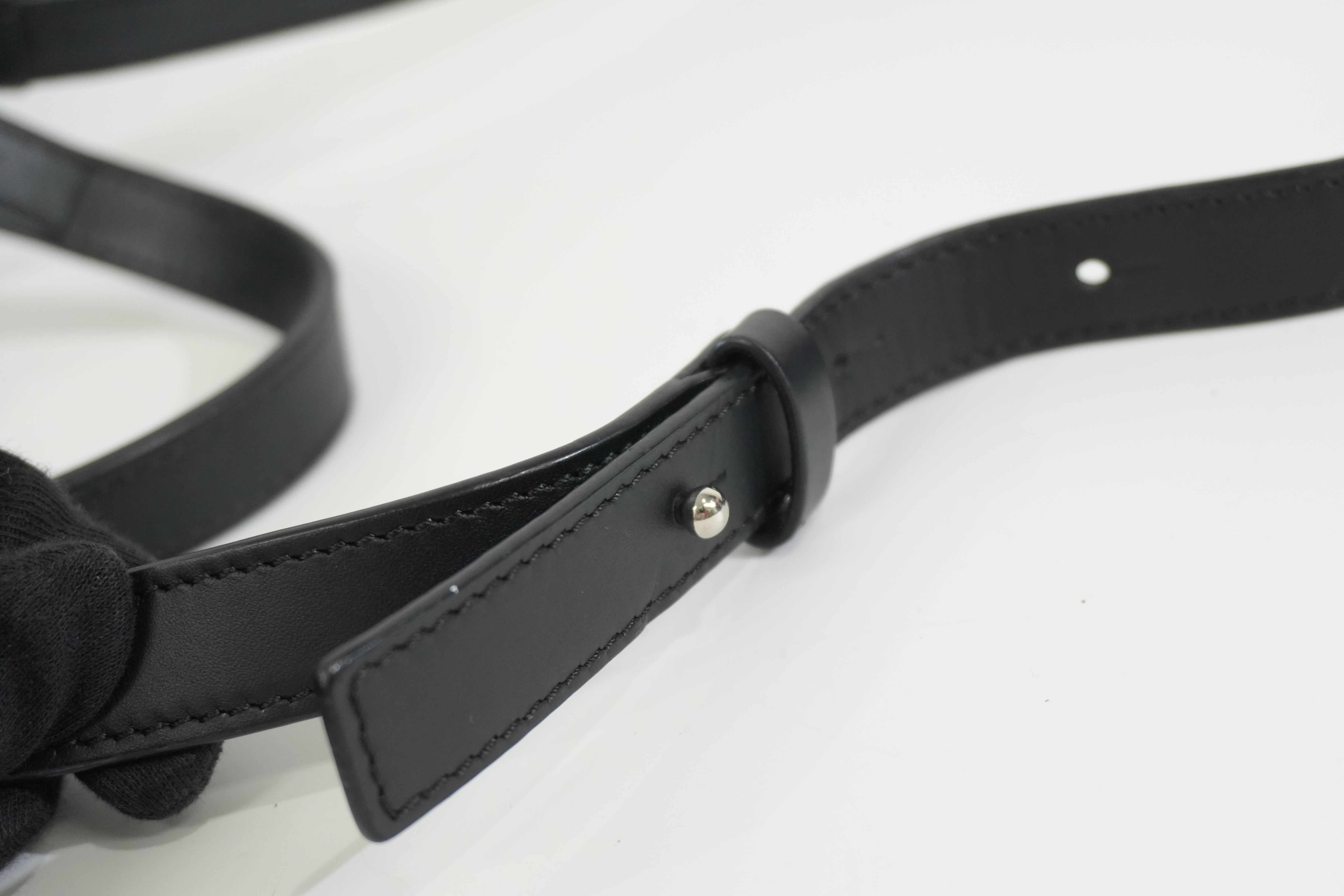 Pre-owned Loewe Hammock Shoulder Bag Navy Blue