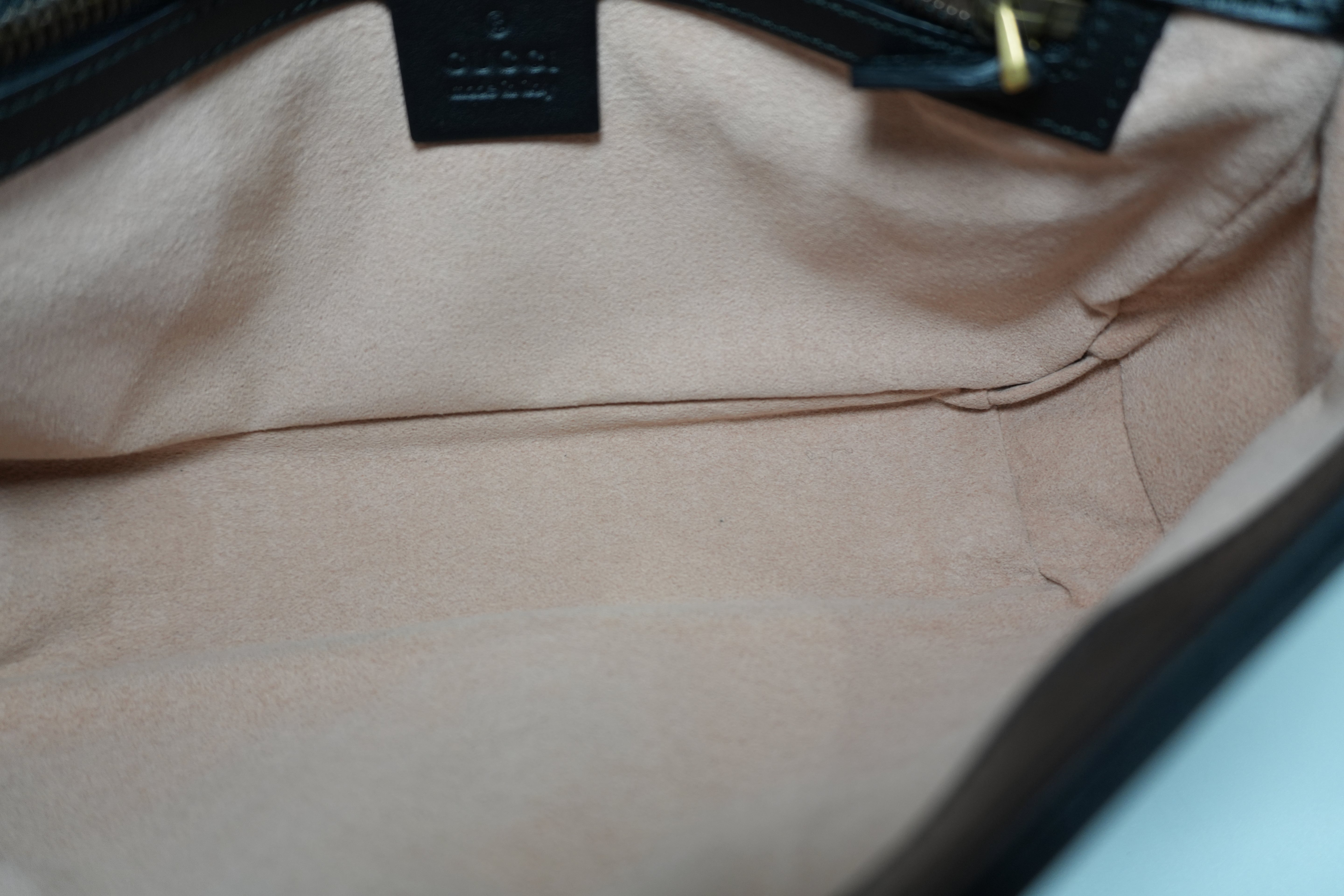 Pre-owned Gucci Marmont Shoulder Bag Black