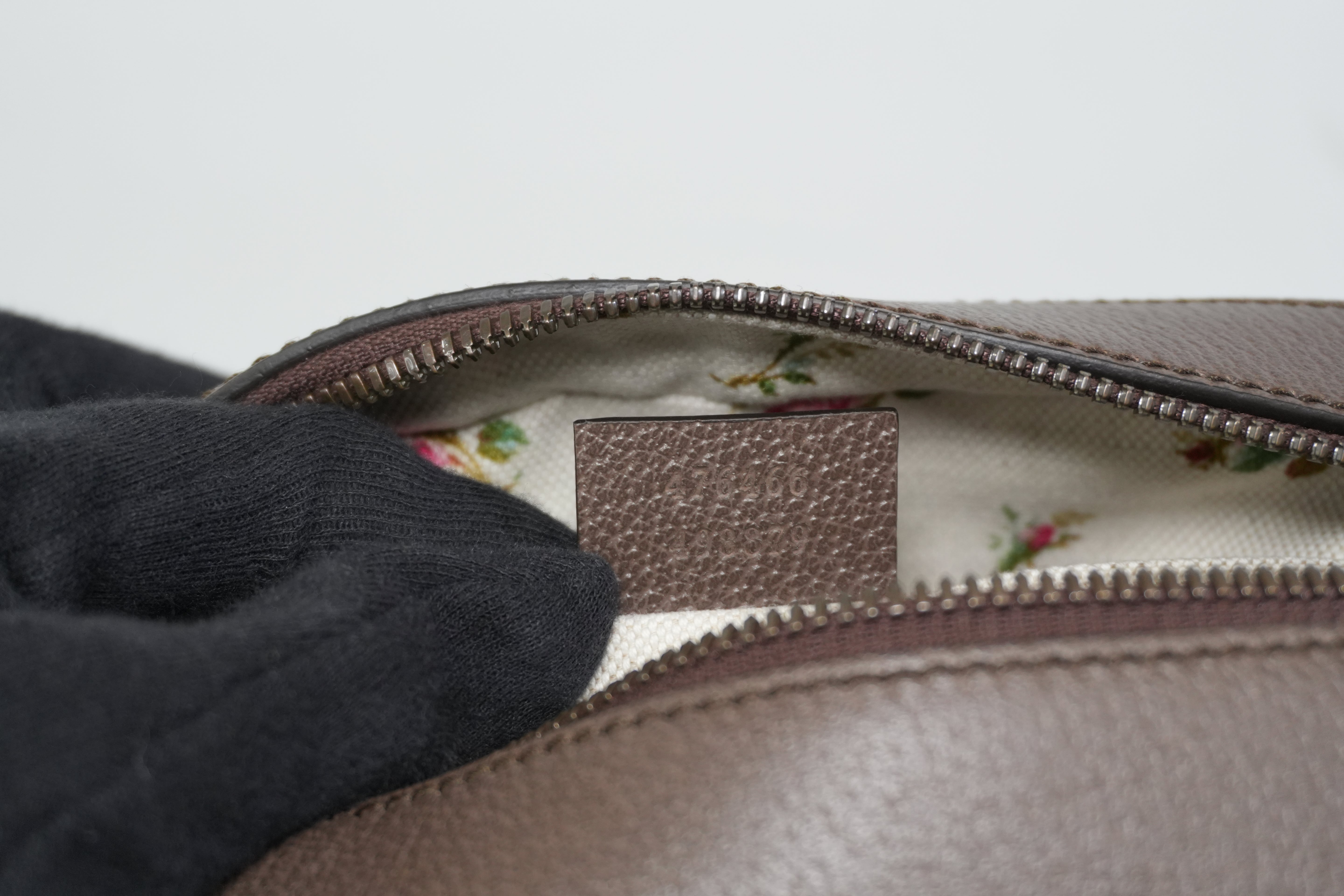 Pre-owned Gucci Neo Supreme Shoulder Bag Brown