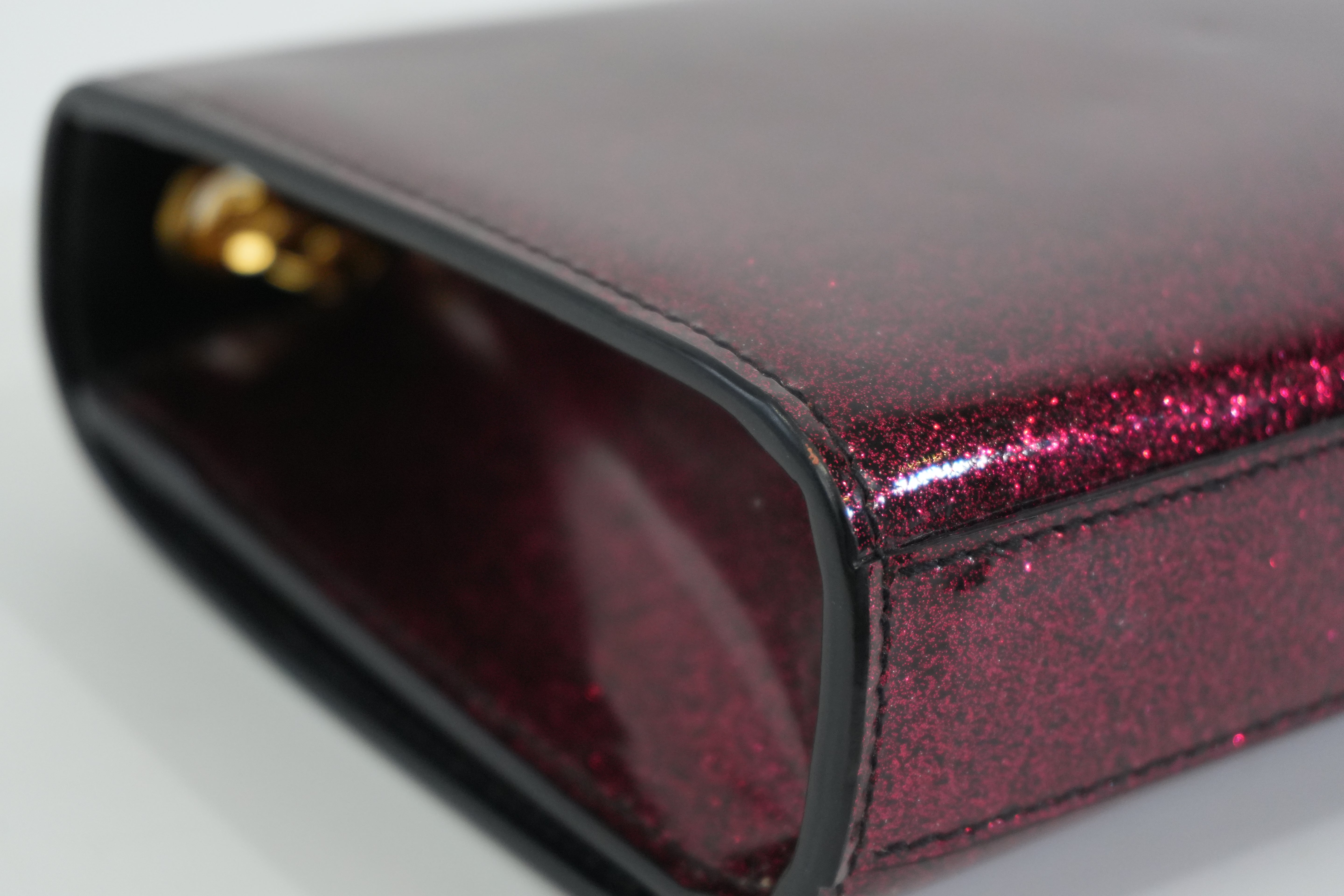 Pre-owned Saint Laurent Small Kate Chain Shoulder Bag Pink