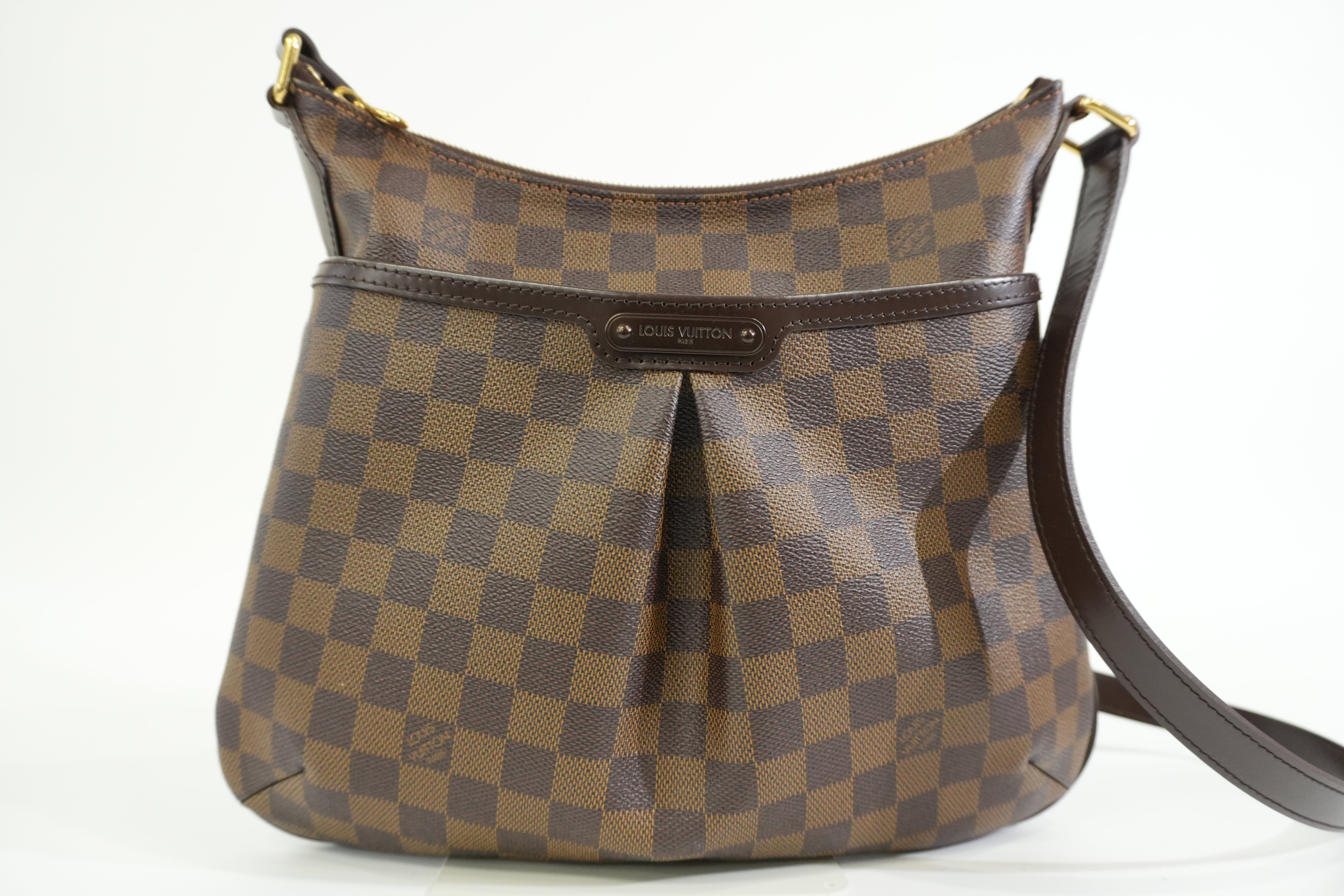 Pre-owned Louis Vuitton Damier Ebene Bloomsbury PM Shoulder Bag