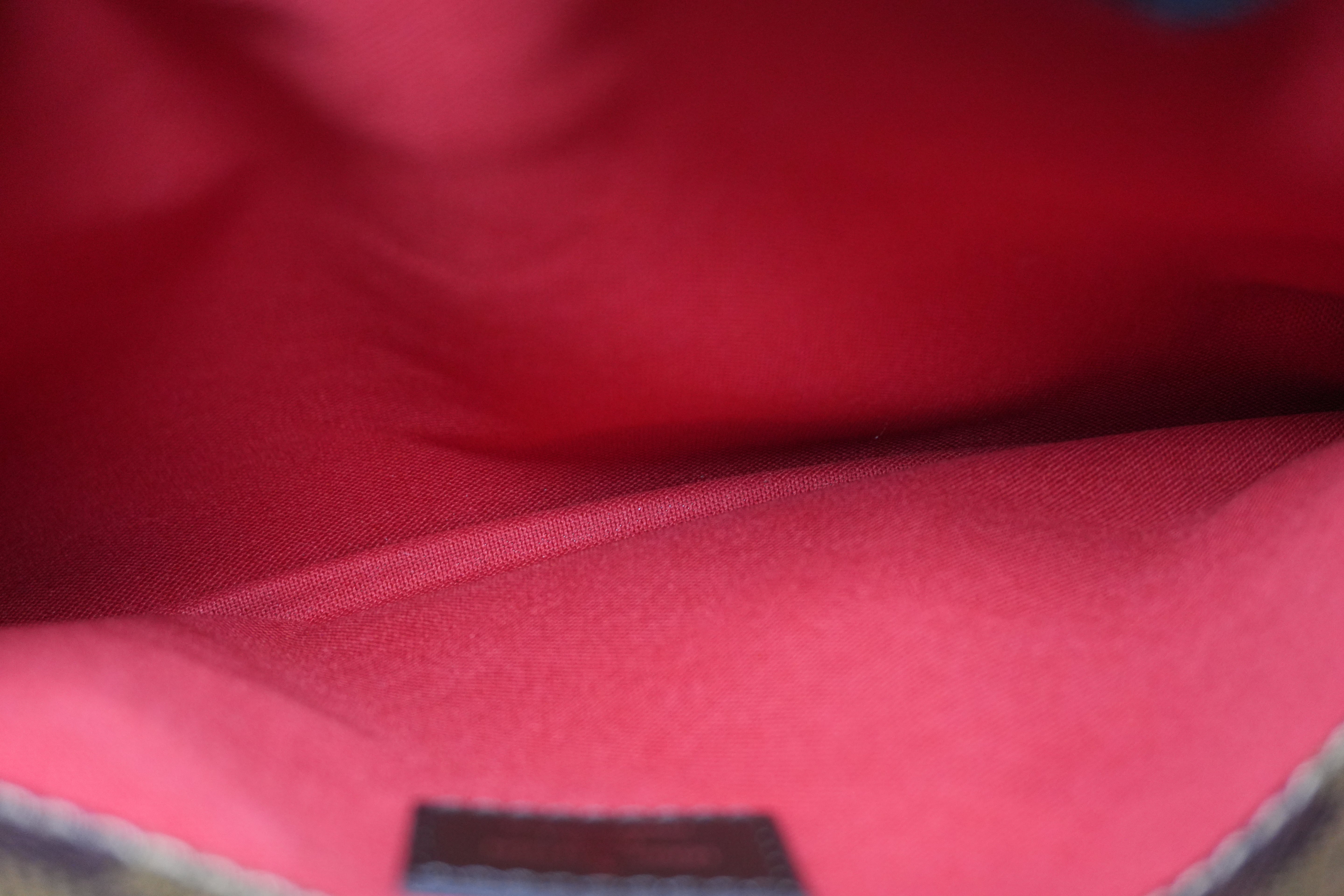 Pre-owned Louis Vuitton Damier Ebene Bloomsbury PM Shoulder Bag