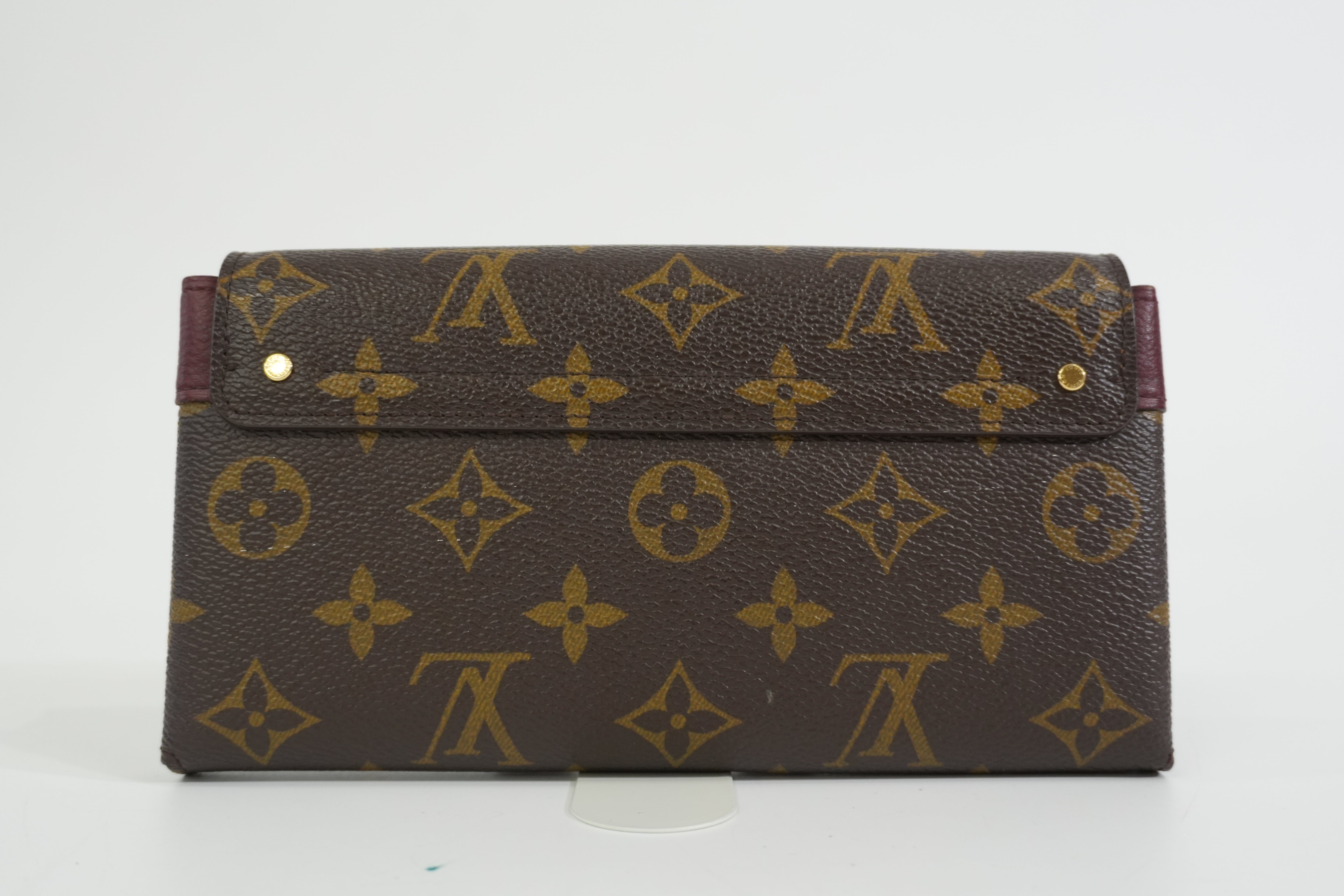 Pre-owned Louis Vuitton Monogram Elysse Long Wallet
