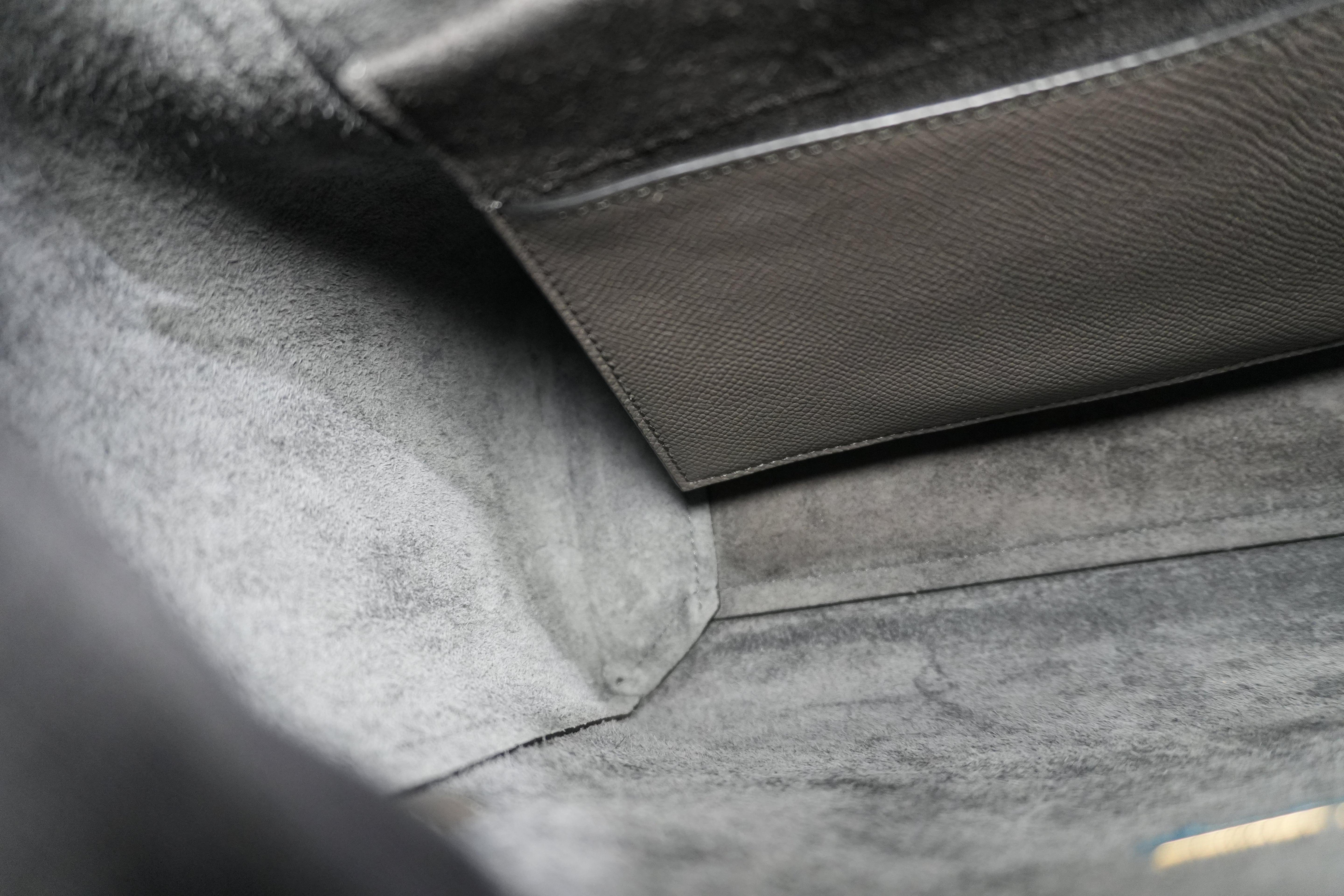 Pre-owned Celine Two Way Mini Belt Shoulder Bag Gray