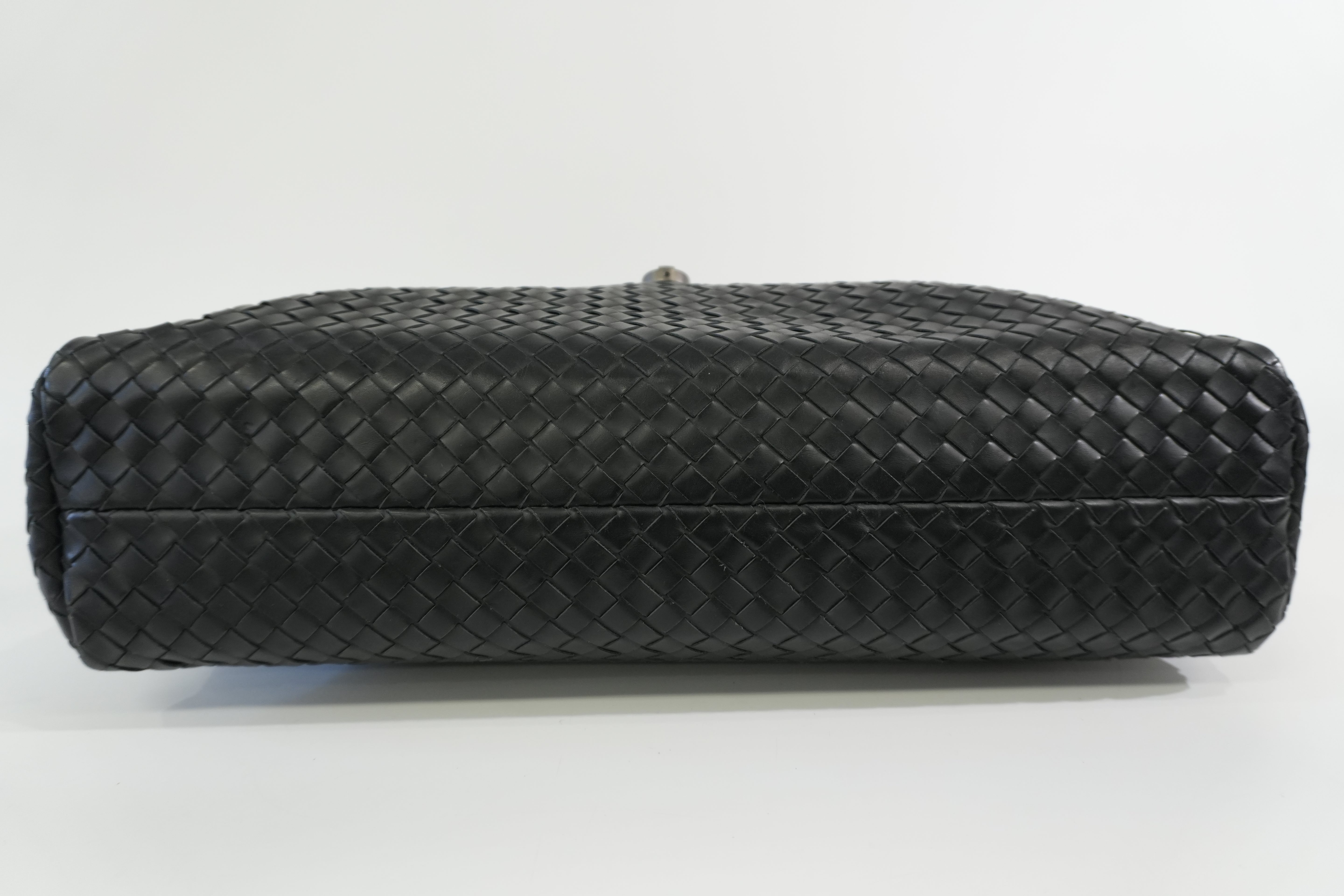 Pre-owned Bottega Briefcase Black