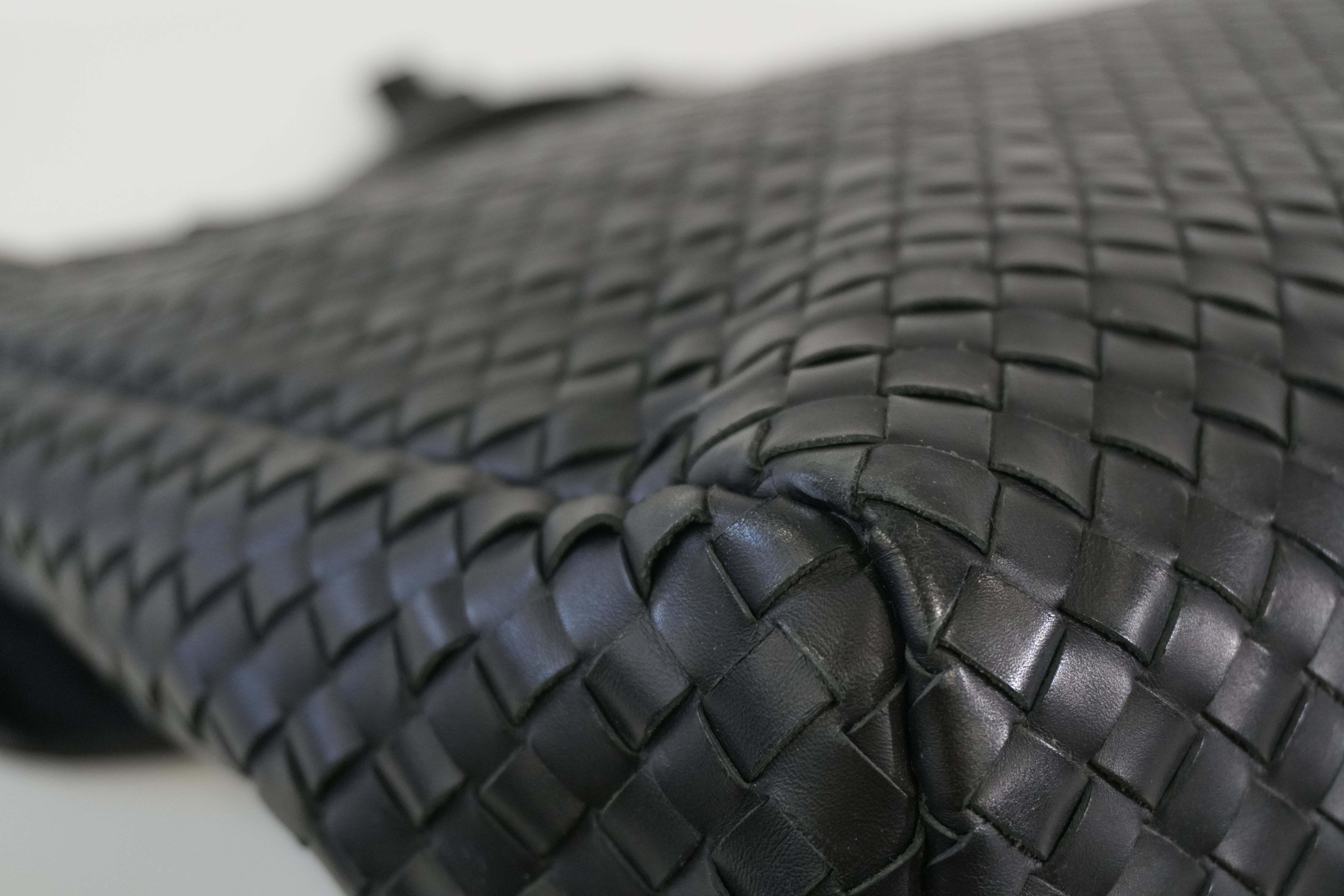 Pre-owned Bottega Briefcase Black